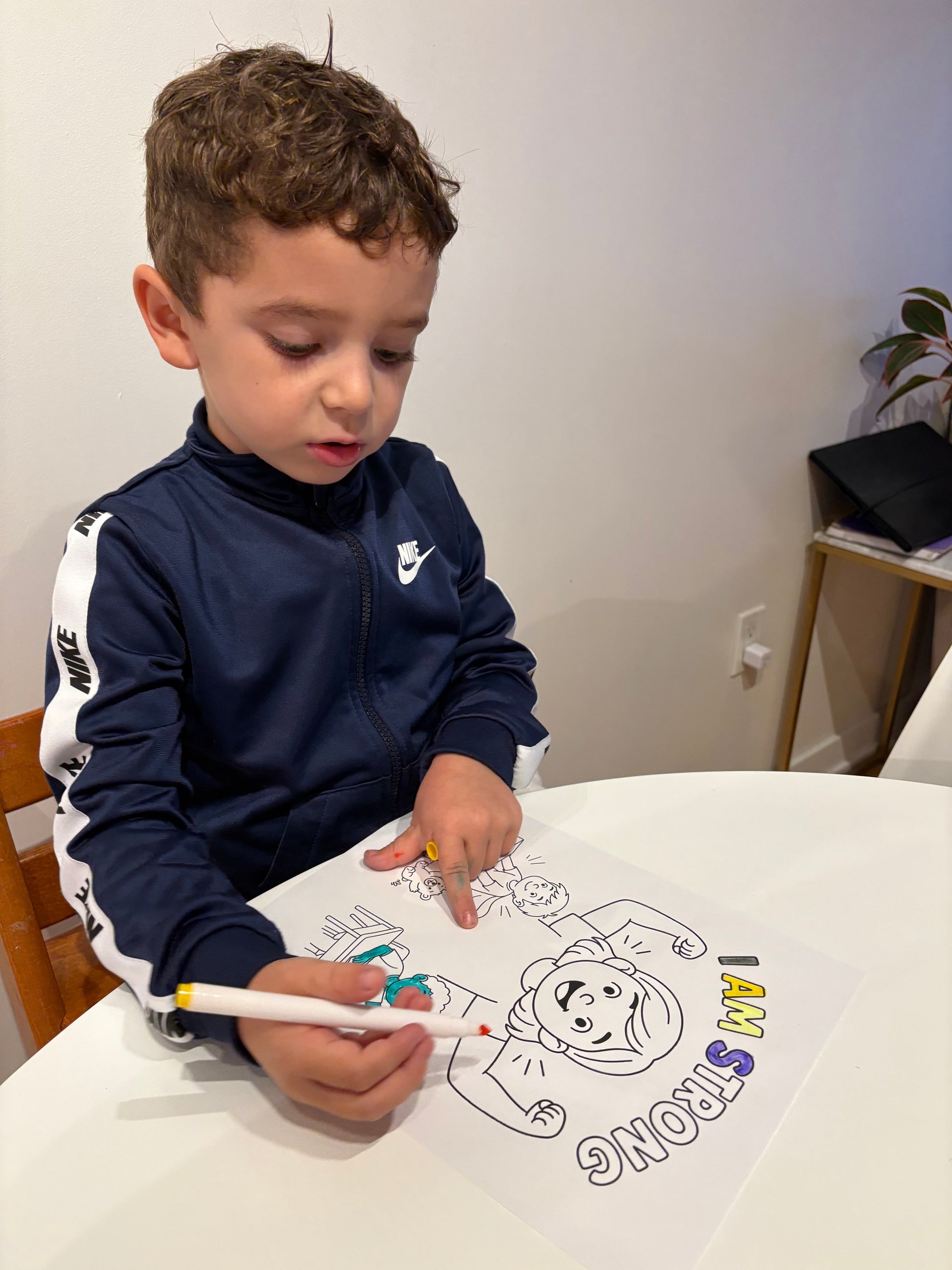 Livre de coloriage et d'affirmations « Mes sentiments comptent ! »