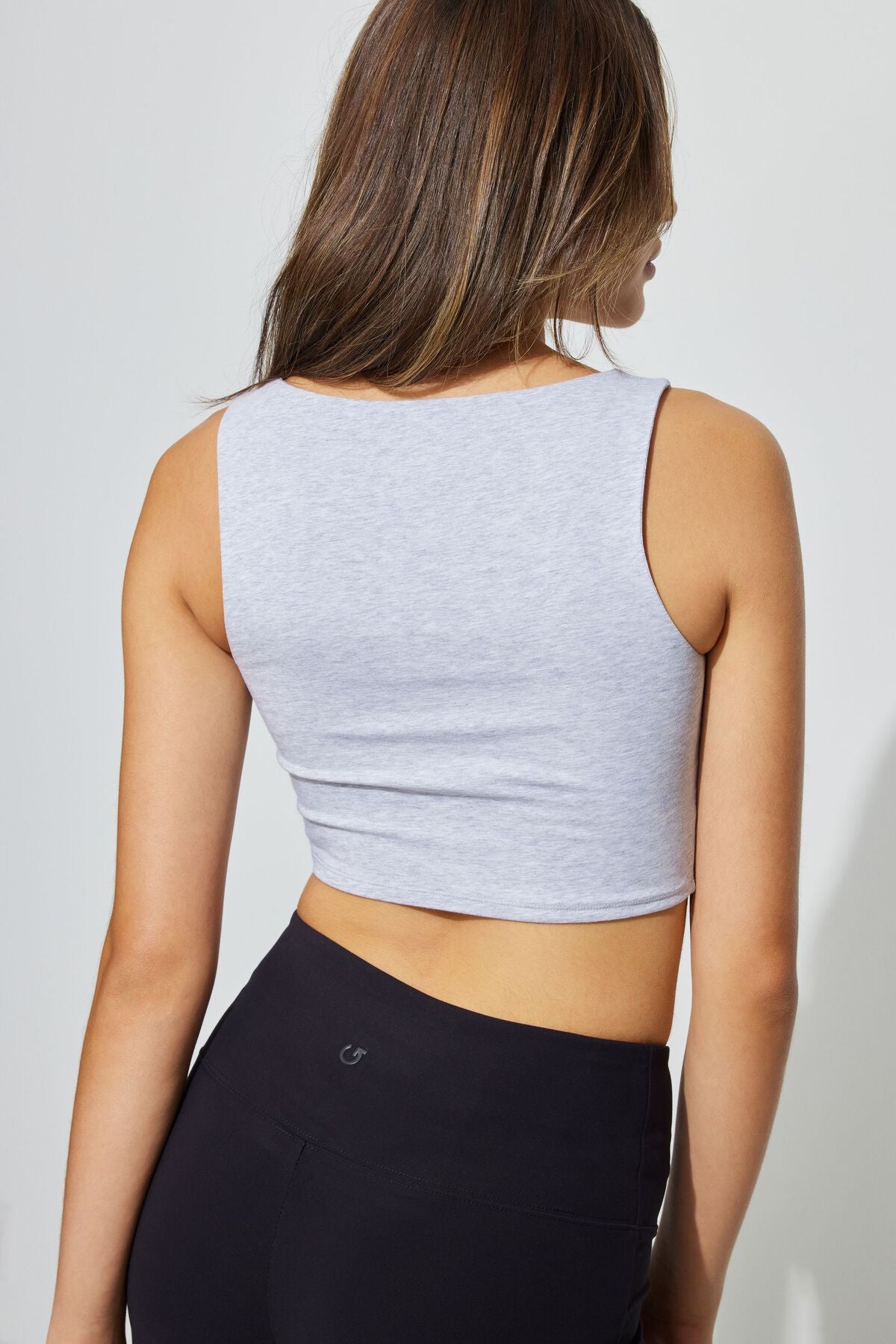 Débardeur à col bateau