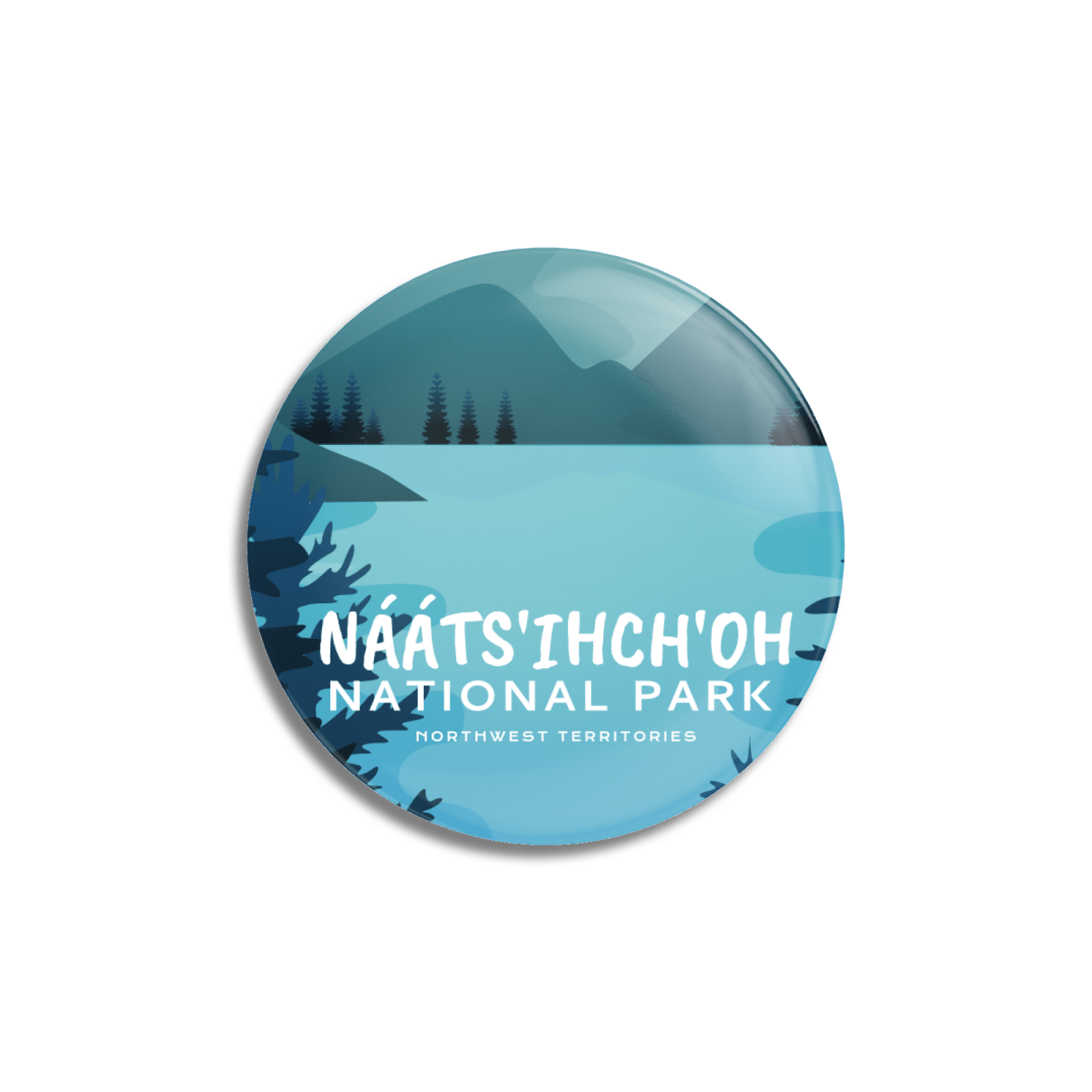 Naats’ihch’oh National Park of Canada Pinback Button