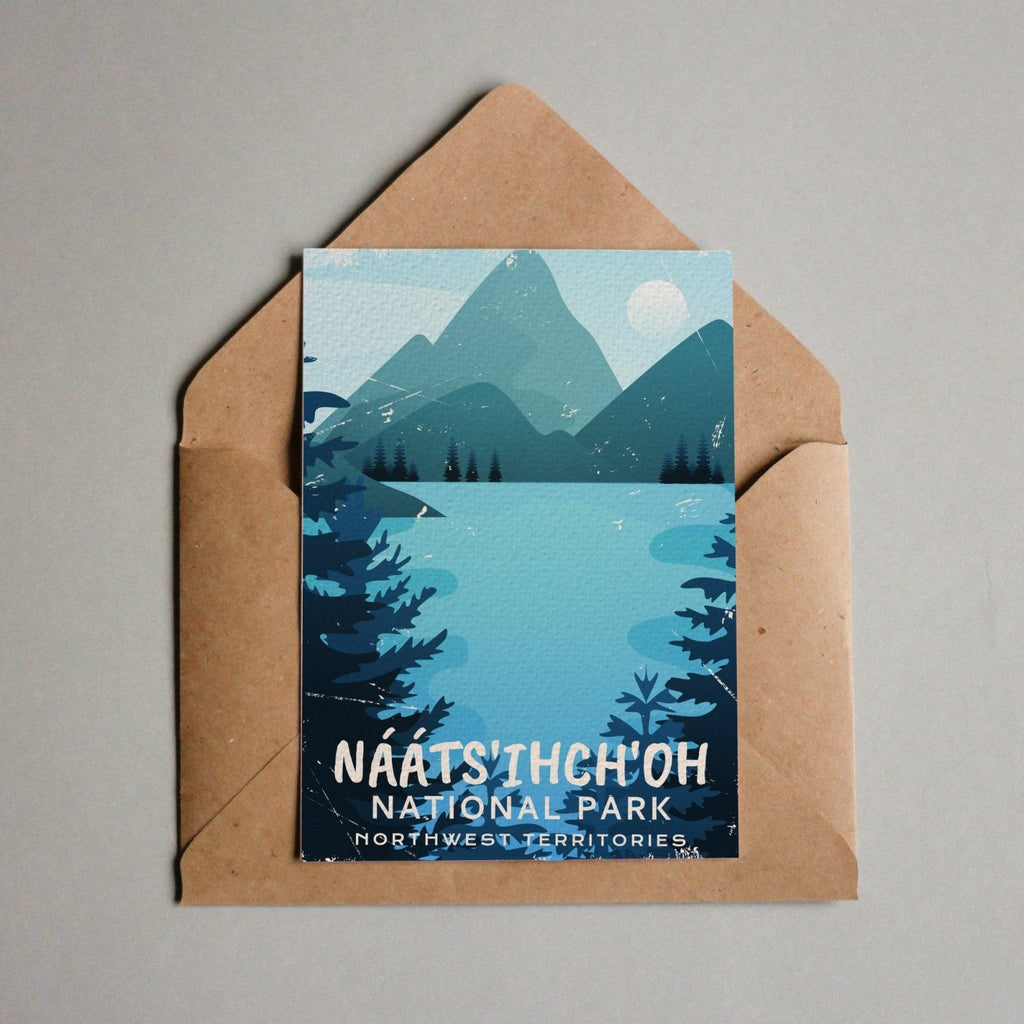 Naats'ihch'oh National Park of Canada Postcard