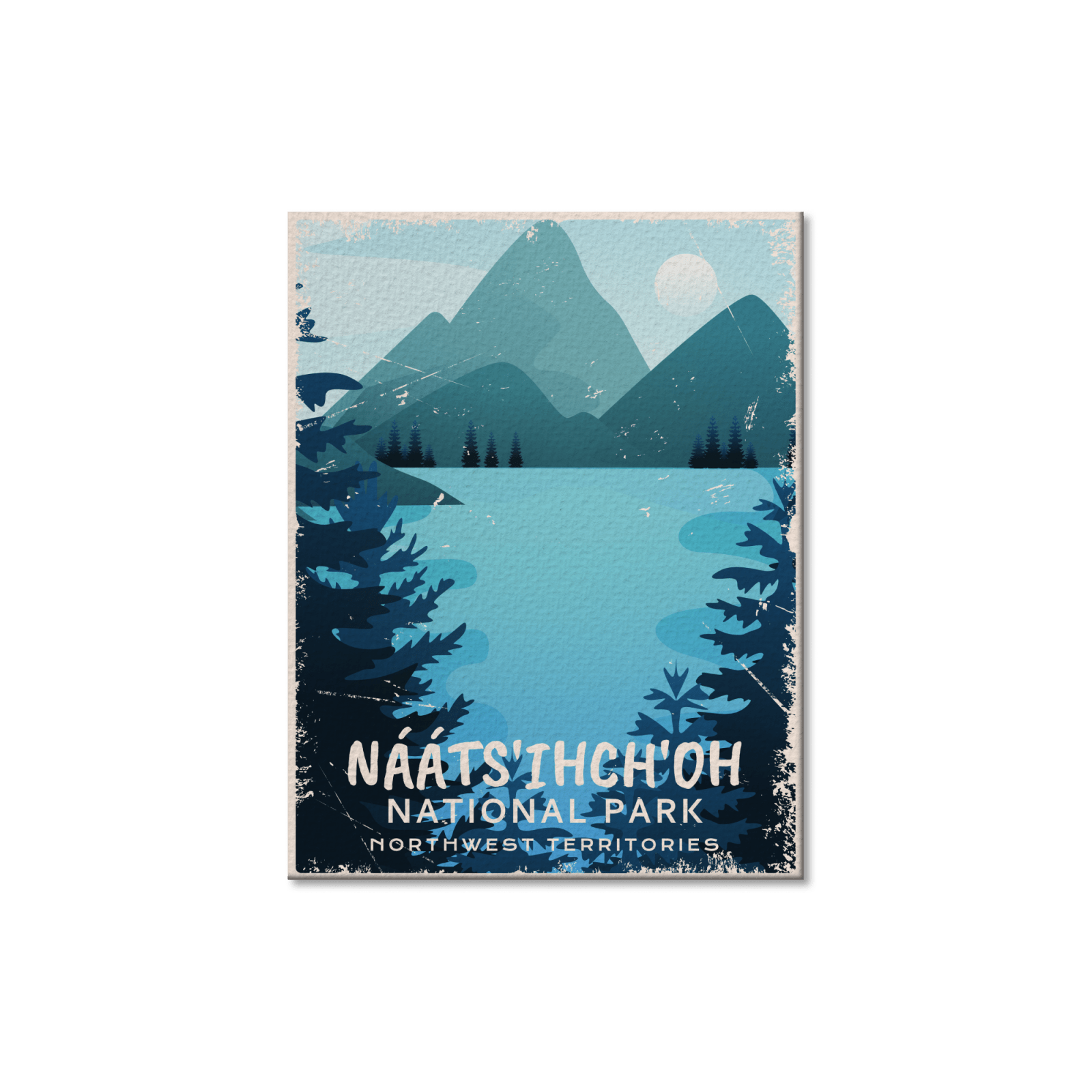 Naats'ihch'oh National Park of Canada Postcard