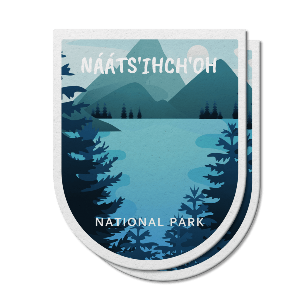Naats'ihch'oh National Park of Canada Waterproof Vinyl Sticker