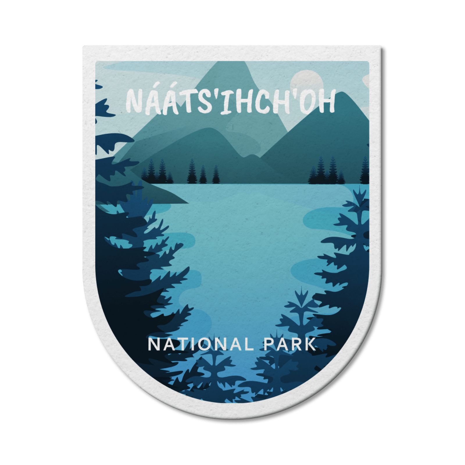 Naats'ihch'oh National Park of Canada Waterproof Vinyl Sticker