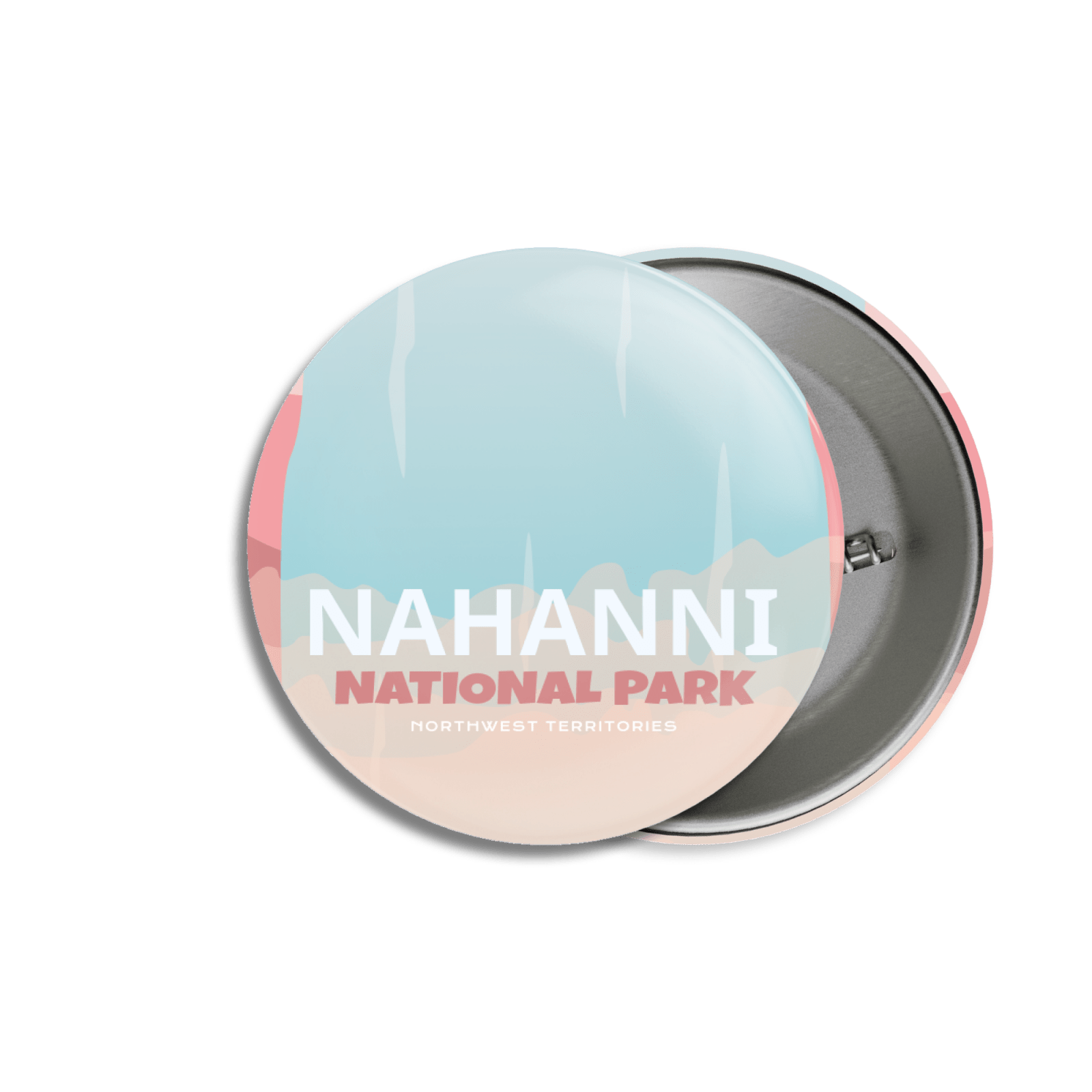 Nahanni National Park of Canada Pinback Button