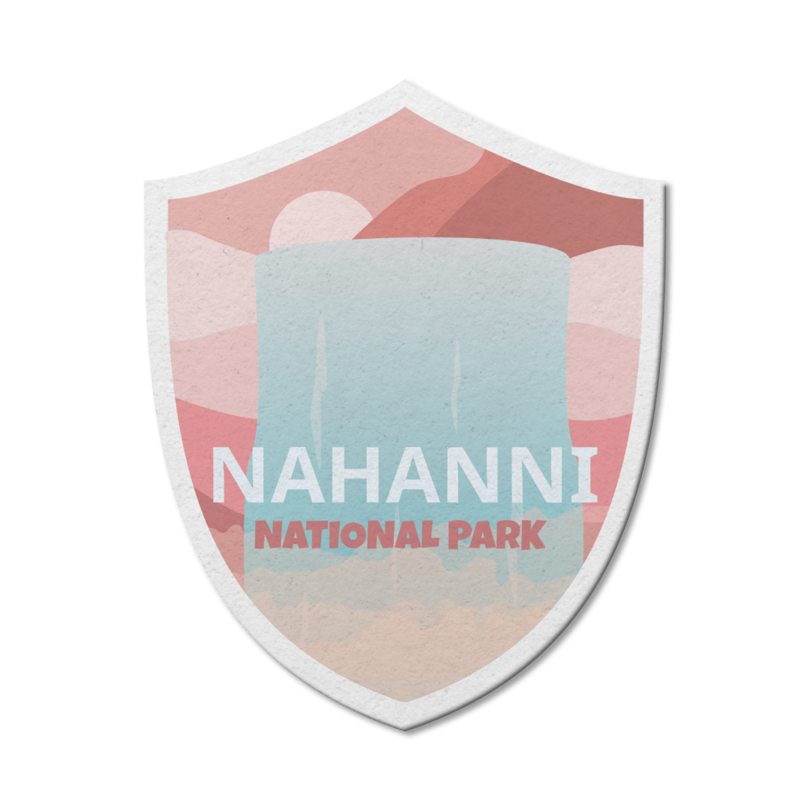 Nahanni National Park of Canada Waterproof Vinyl Sticker