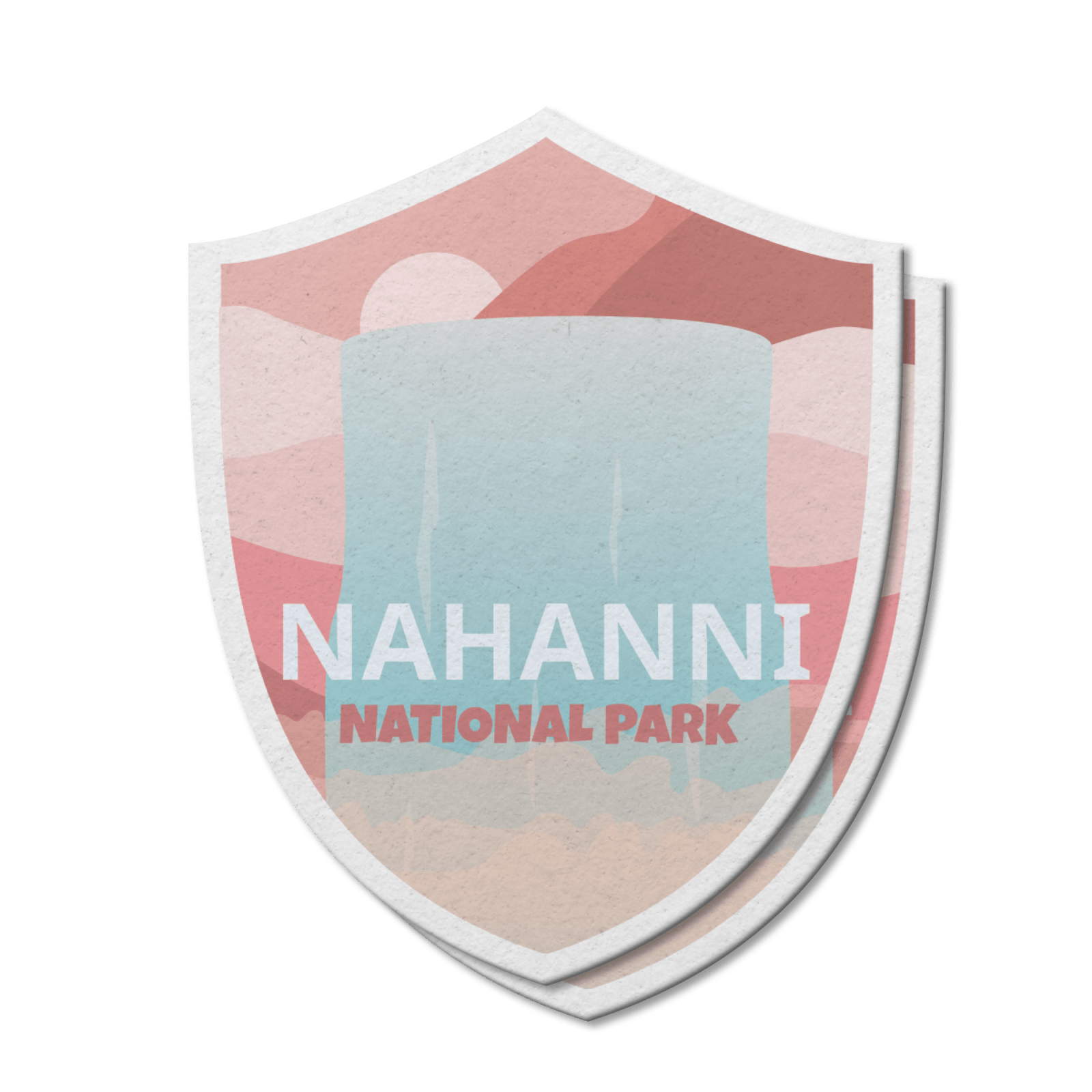 Nahanni National Park of Canada Waterproof Vinyl Sticker