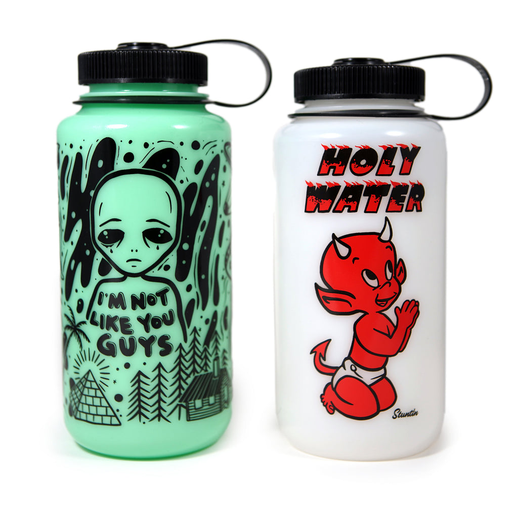 Holy Water Wide Mouth 32 oz Nalgene Water Bottle