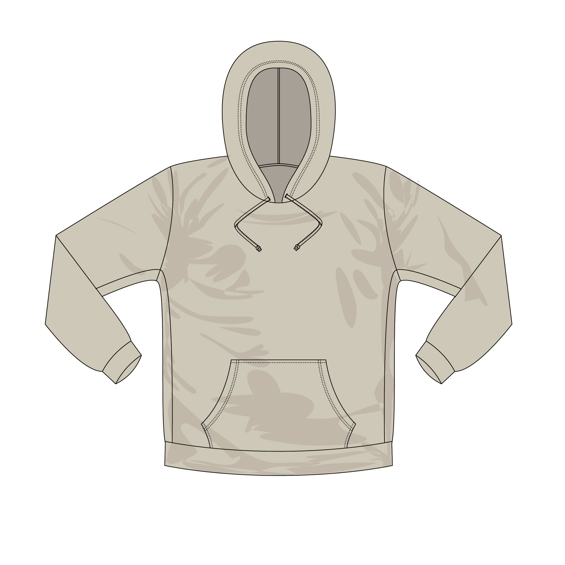 Sweat à capuche en polaire pour homme