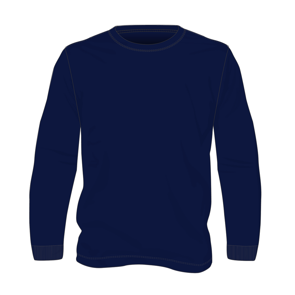Men's Organic Cotton L/S Crew T-Shirt With Cuff