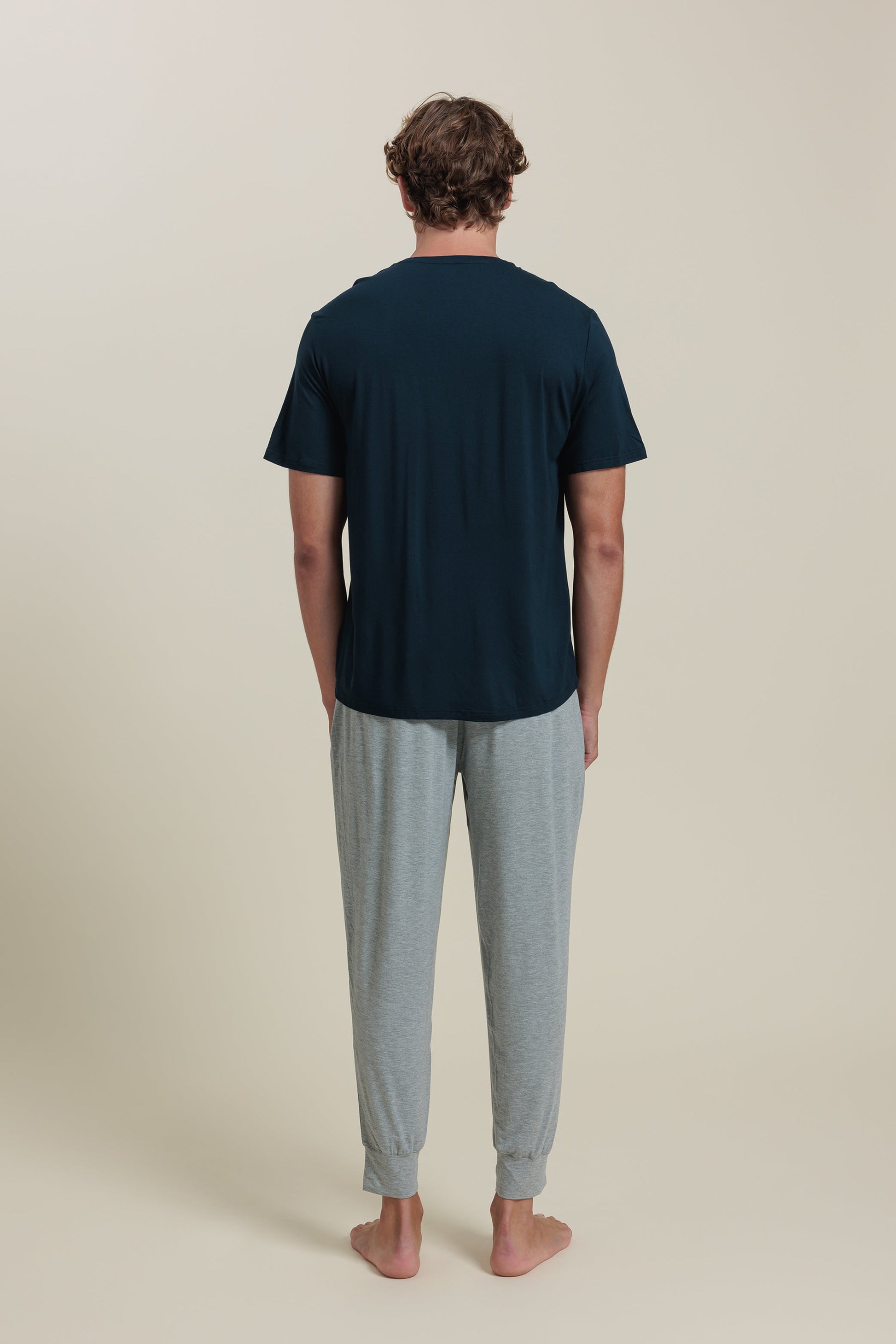Sleepwear Set Men’s Bamboo Tee & Jogger Set