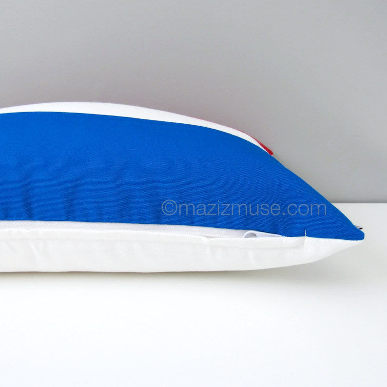 Housse de coussin décorative drapeau des Pays-Bas, housse de coussin d'extérieur Sunbrella® Holland 