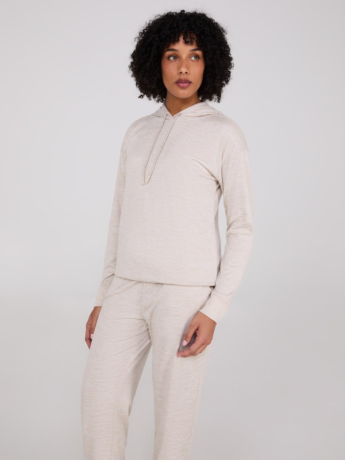 Sweat à capuche en polaire léger