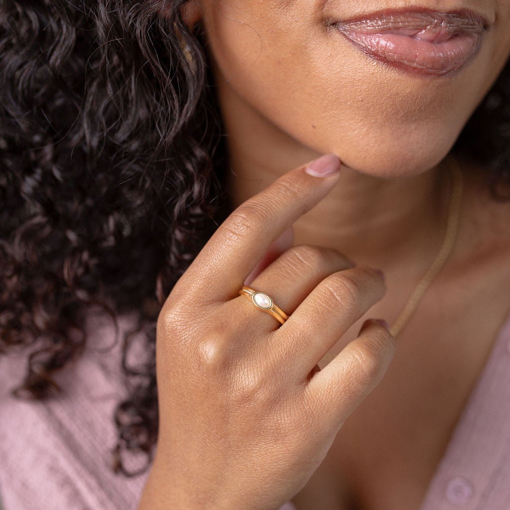 Night Out Pearl Ring