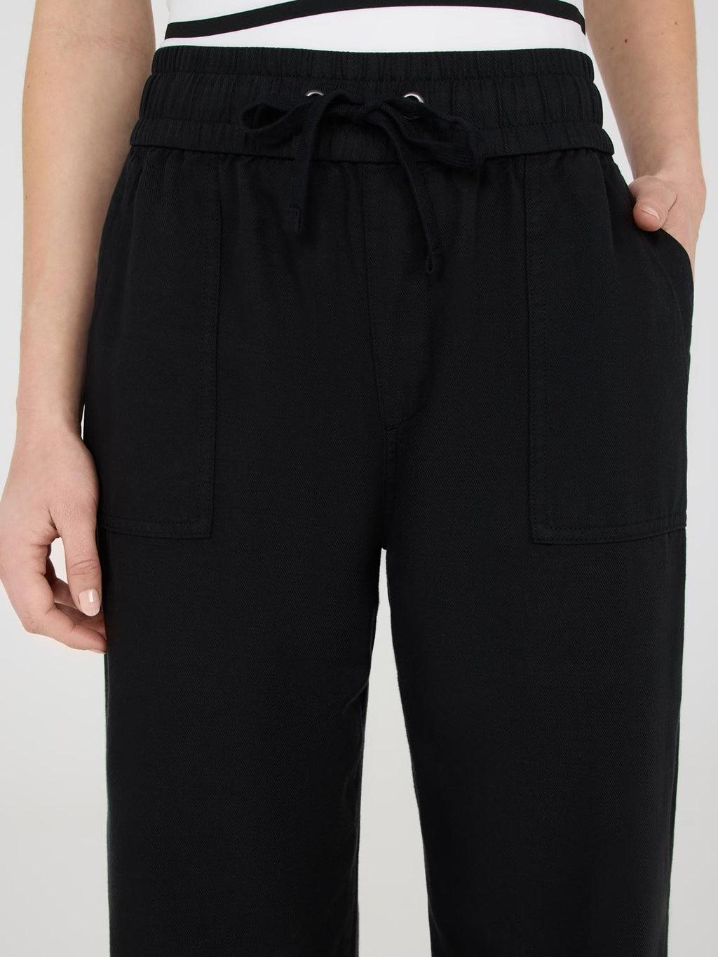 Pantalon Tencel à jambes larges