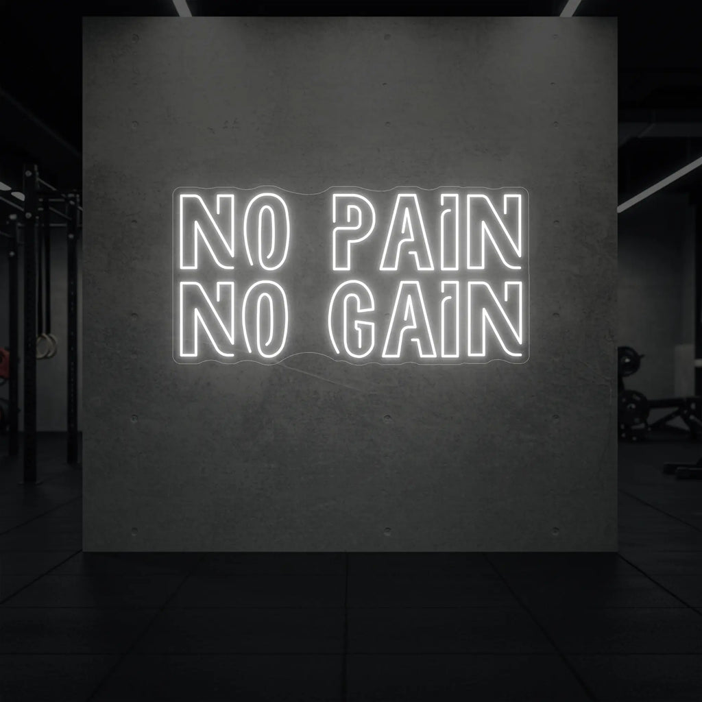 NO PAIN NO GAIN Neon Sign
