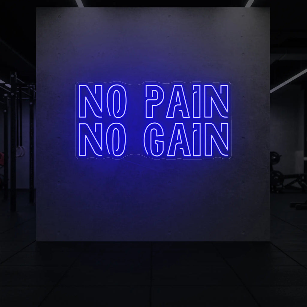 NO PAIN NO GAIN Neon Sign