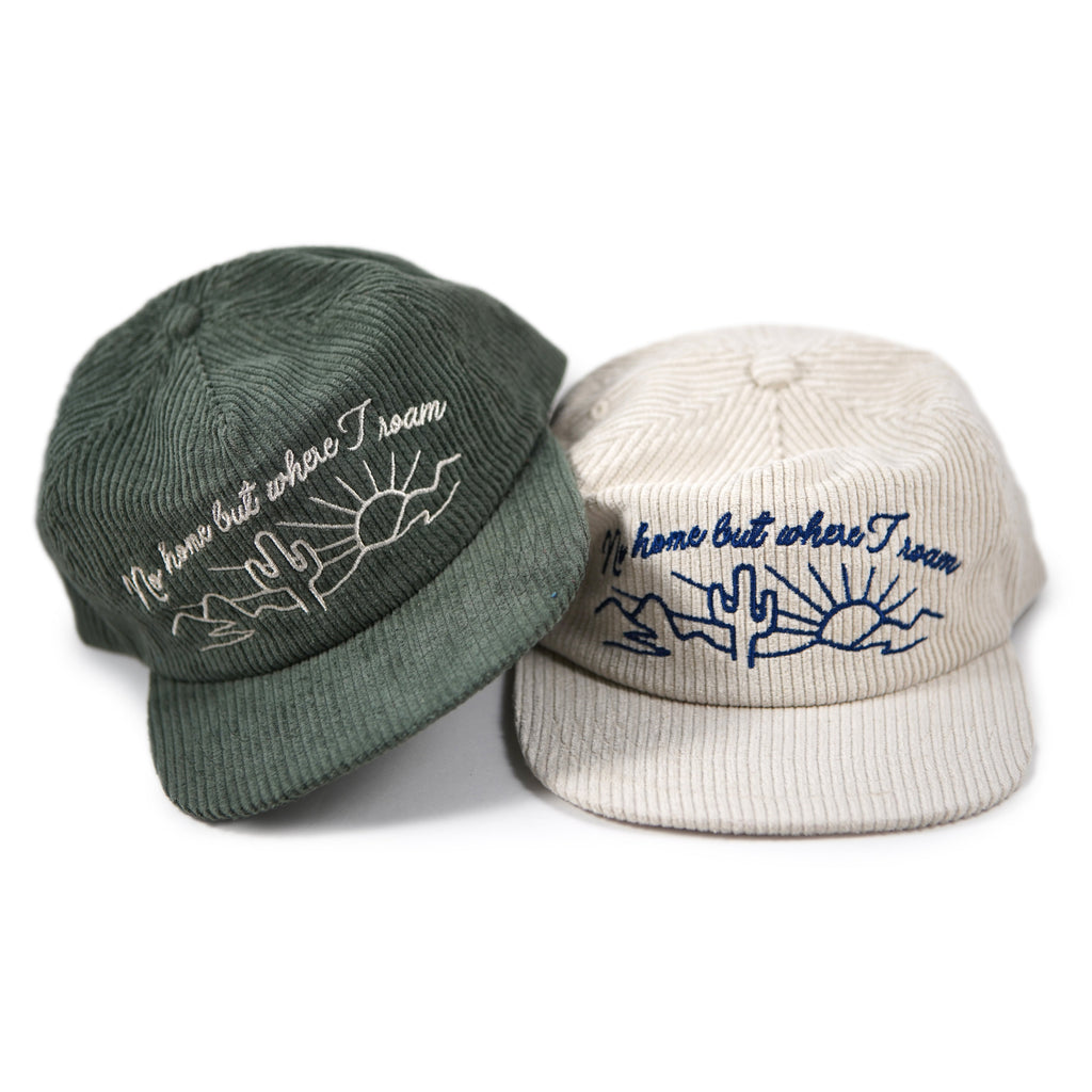 Pas de chez-moi, mais là où j'erre Chapeau en velours côtelé