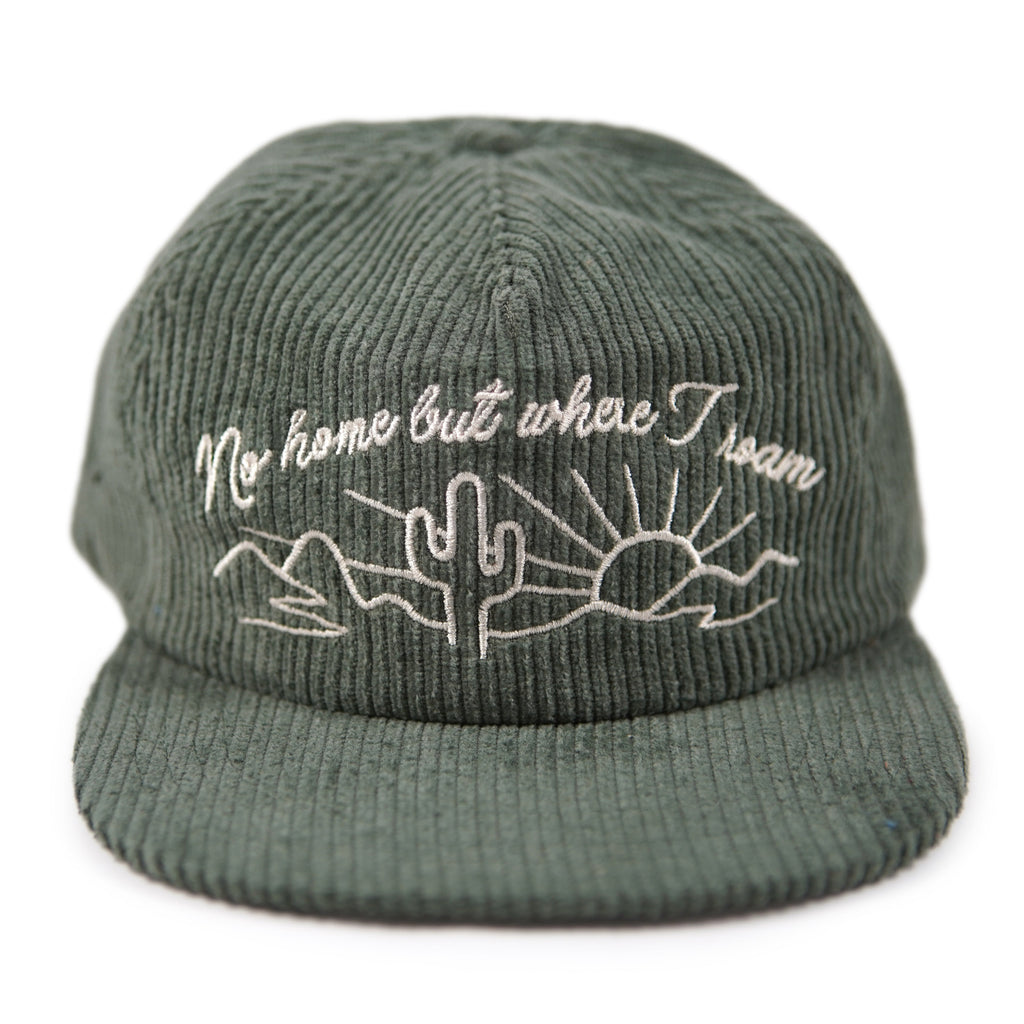 No Home But Where I Roam Corduroy Hat