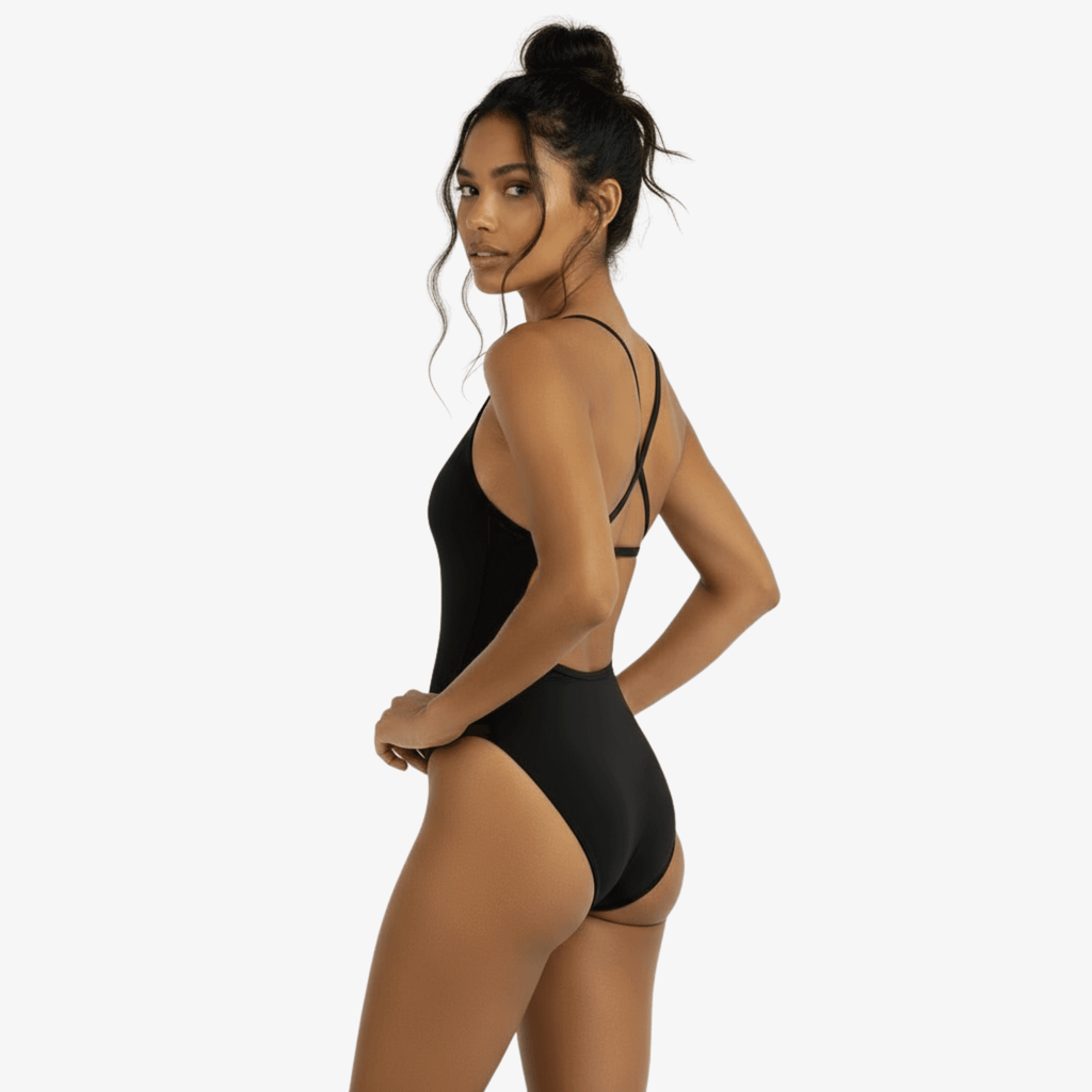 Maillot de bain d'entraînement haute performance Onyx à dos ouvert de Norca