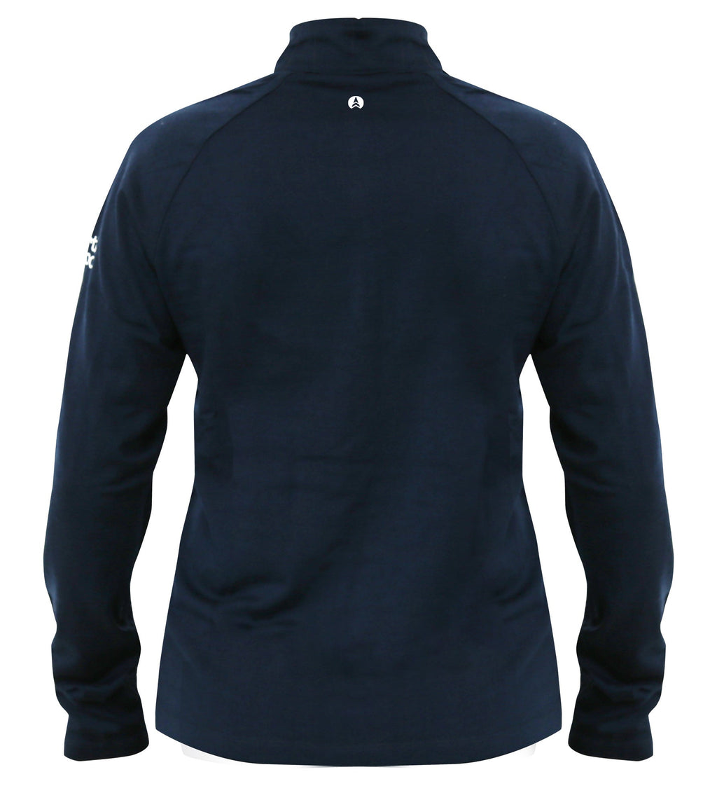 NorthWool Women's 100% Merino Wool 1/4 Zip Baselayer Pullover Sweater 260 GSM