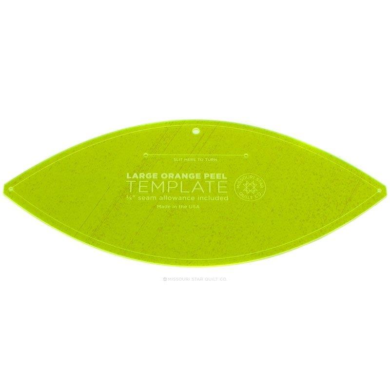 Grande peau d'orange Missouri Star 10" carré