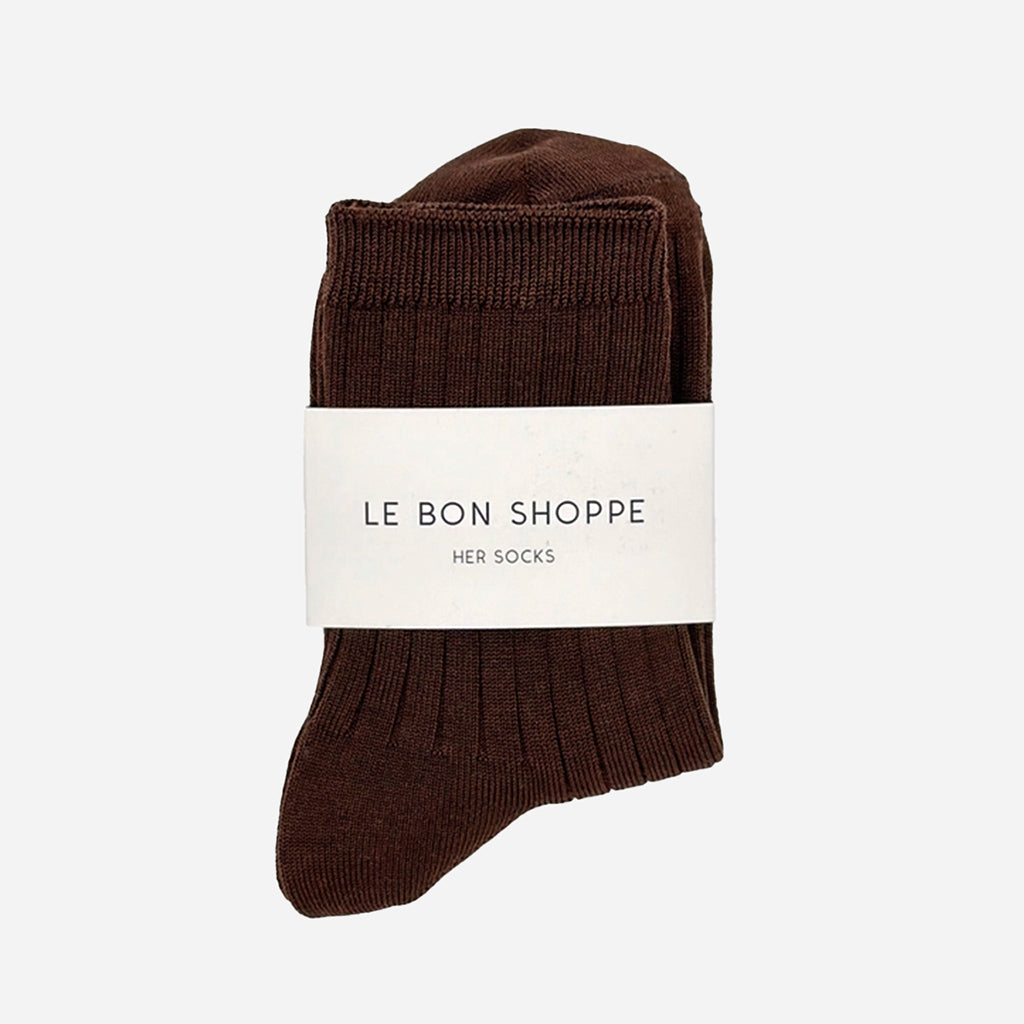 Le Bon Shoppe Her Socks Coffee