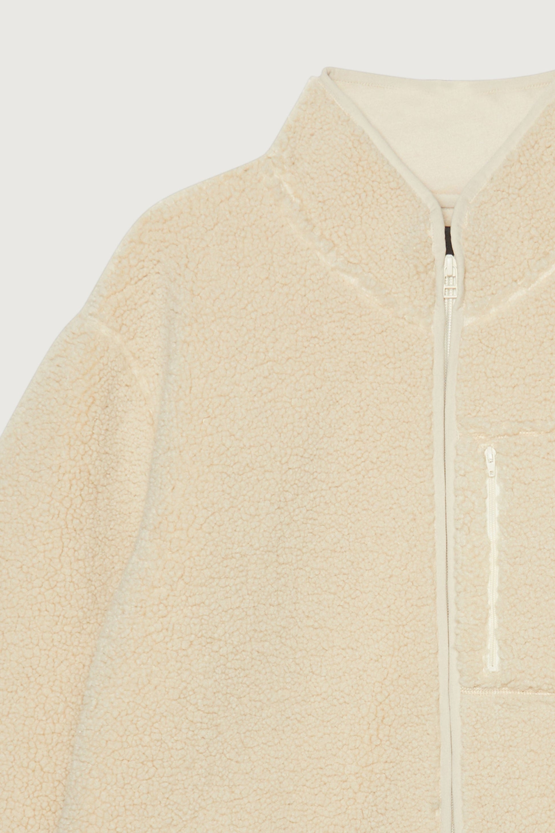 VESTE SHERPA ZIPPÉE