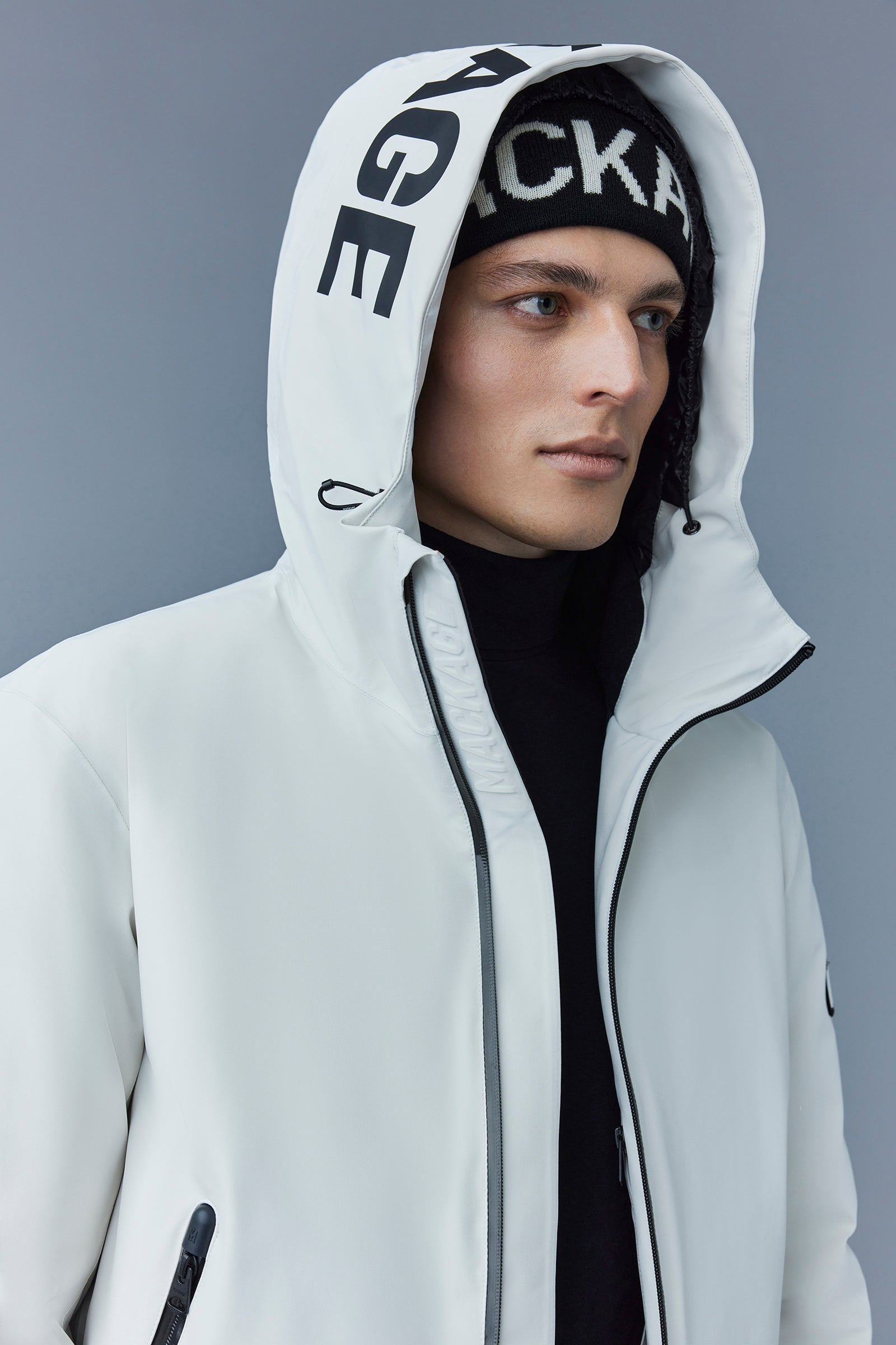 YUKIO down ski jacket with hood