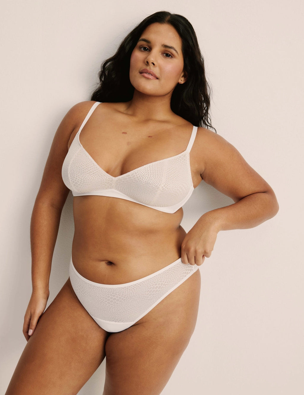 Essential Gossamer Lace Thong