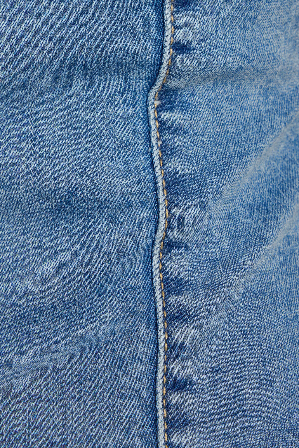 Robe droite en jean à dos nu