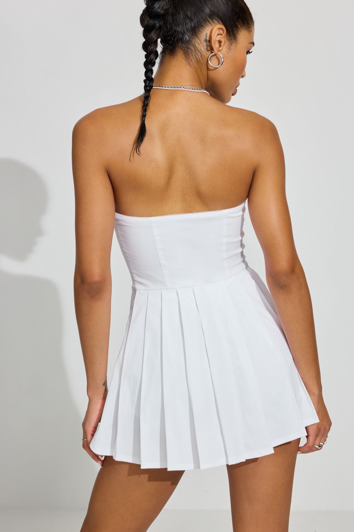 Mini-robe à nœud en cœur