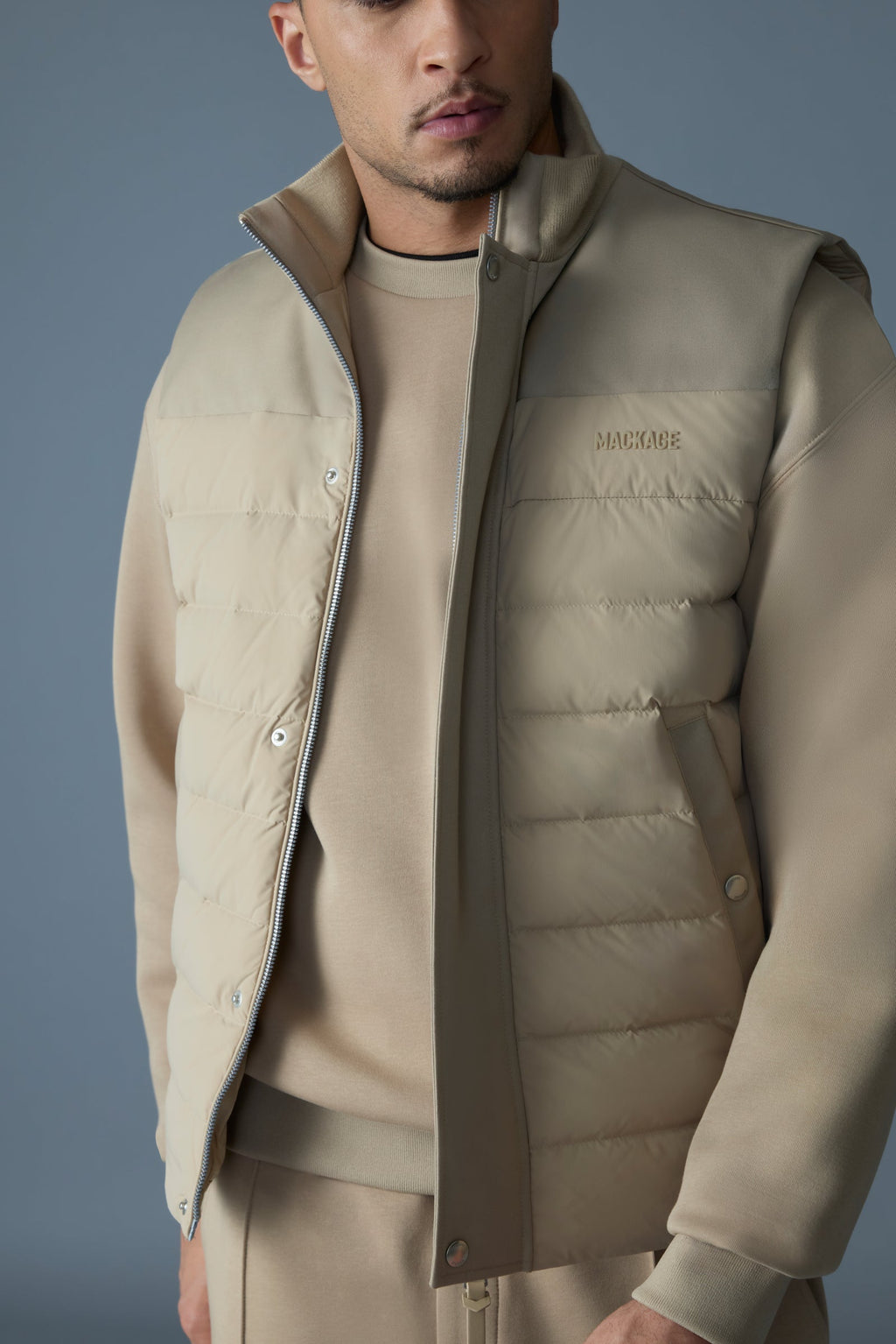 BRODY Down-Filled Quilted Vest