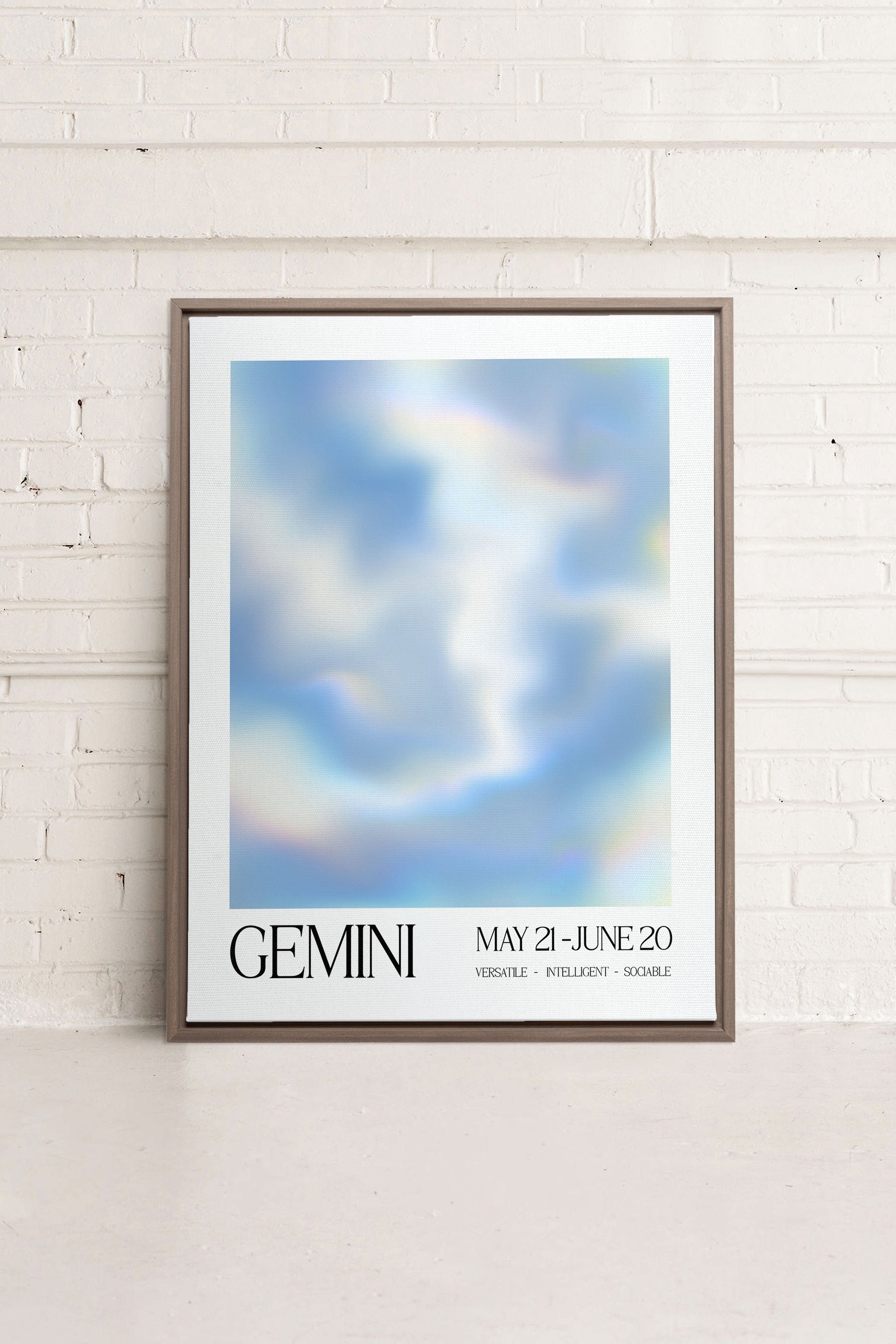 GEMINI, Stretched Canvas Artwork