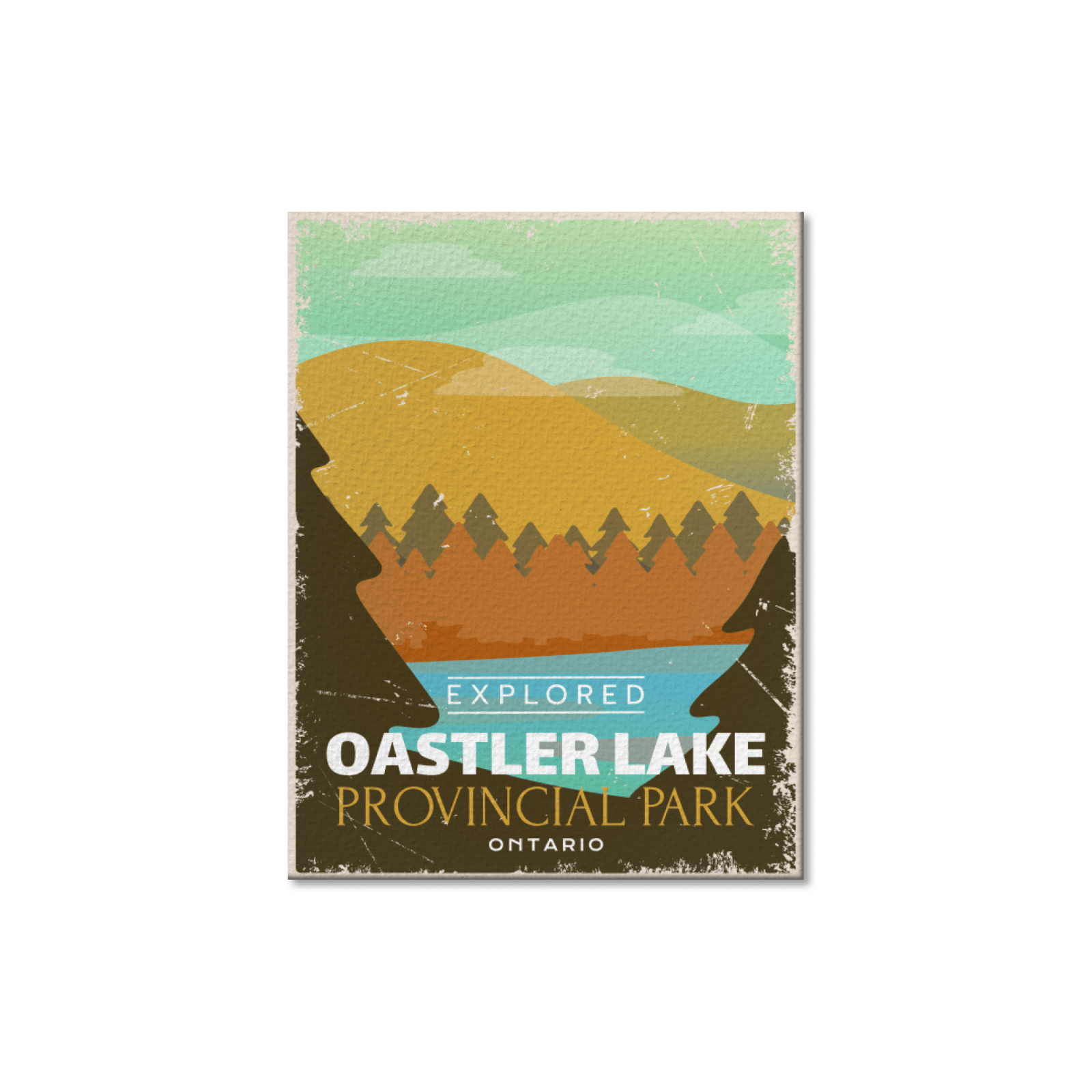 Oastler Lake Ontario Provincial Park Postcard