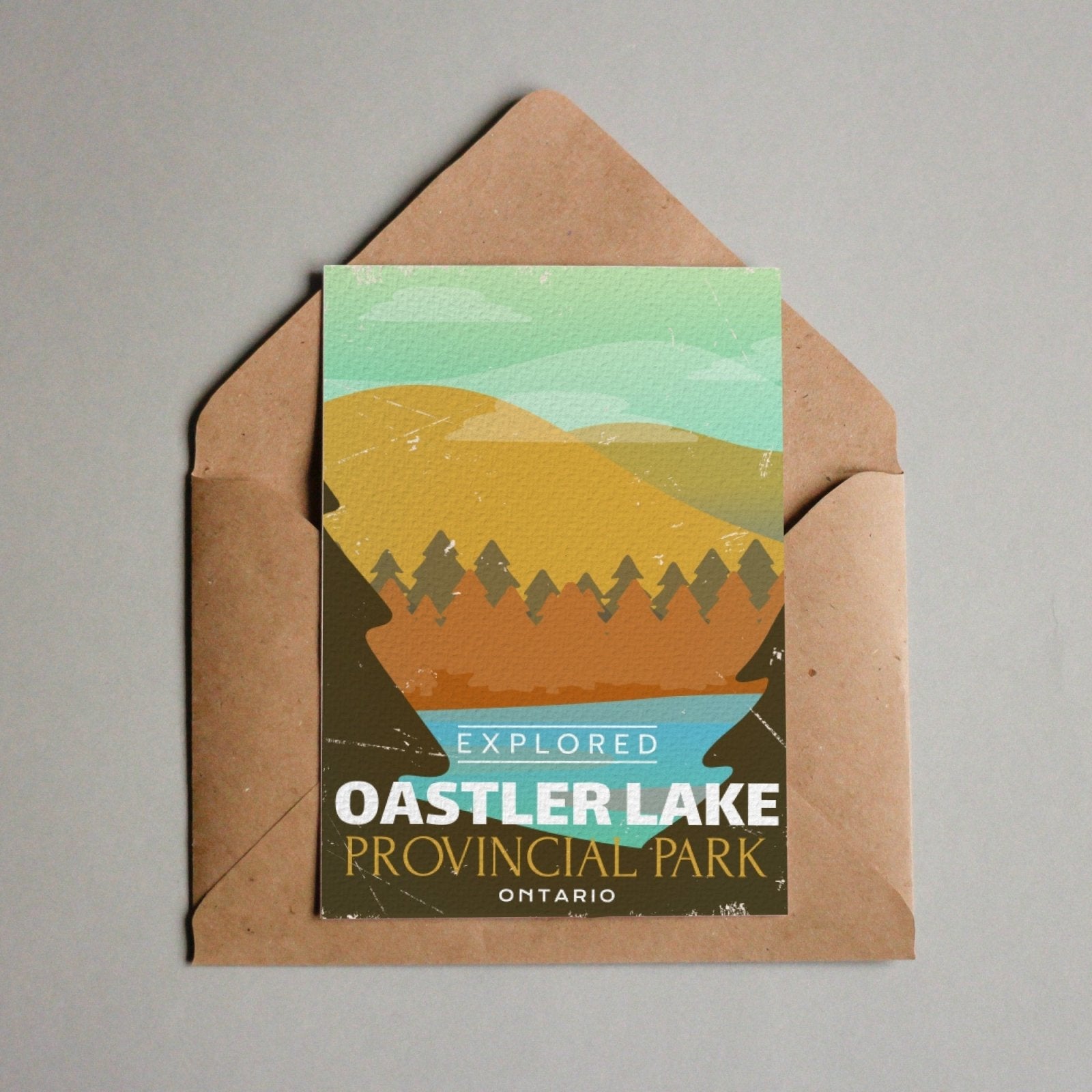 Oastler Lake Ontario Provincial Park Postcard