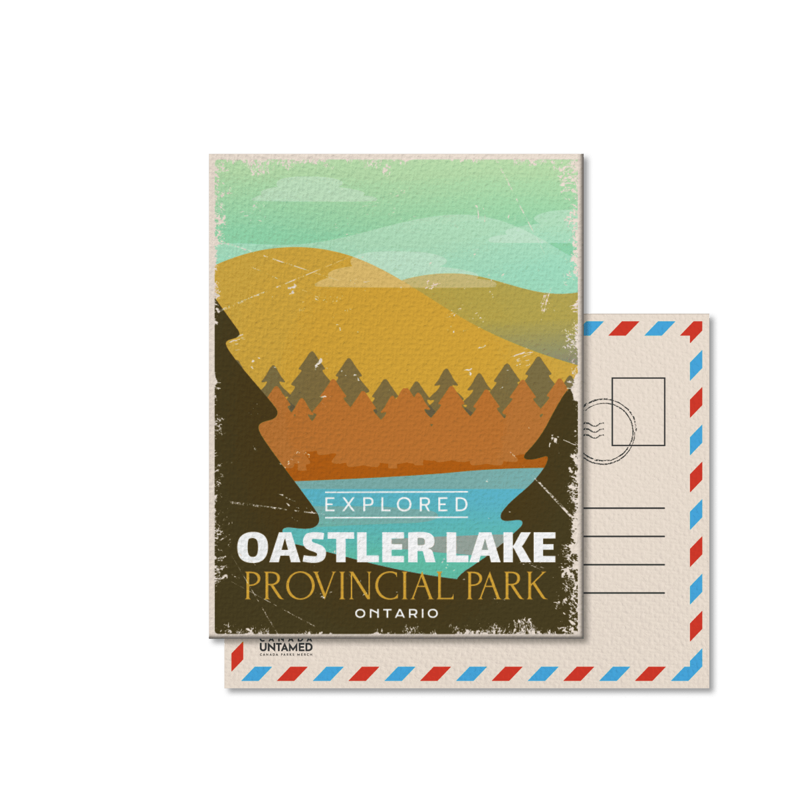 Oastler Lake Ontario Provincial Park Postcard