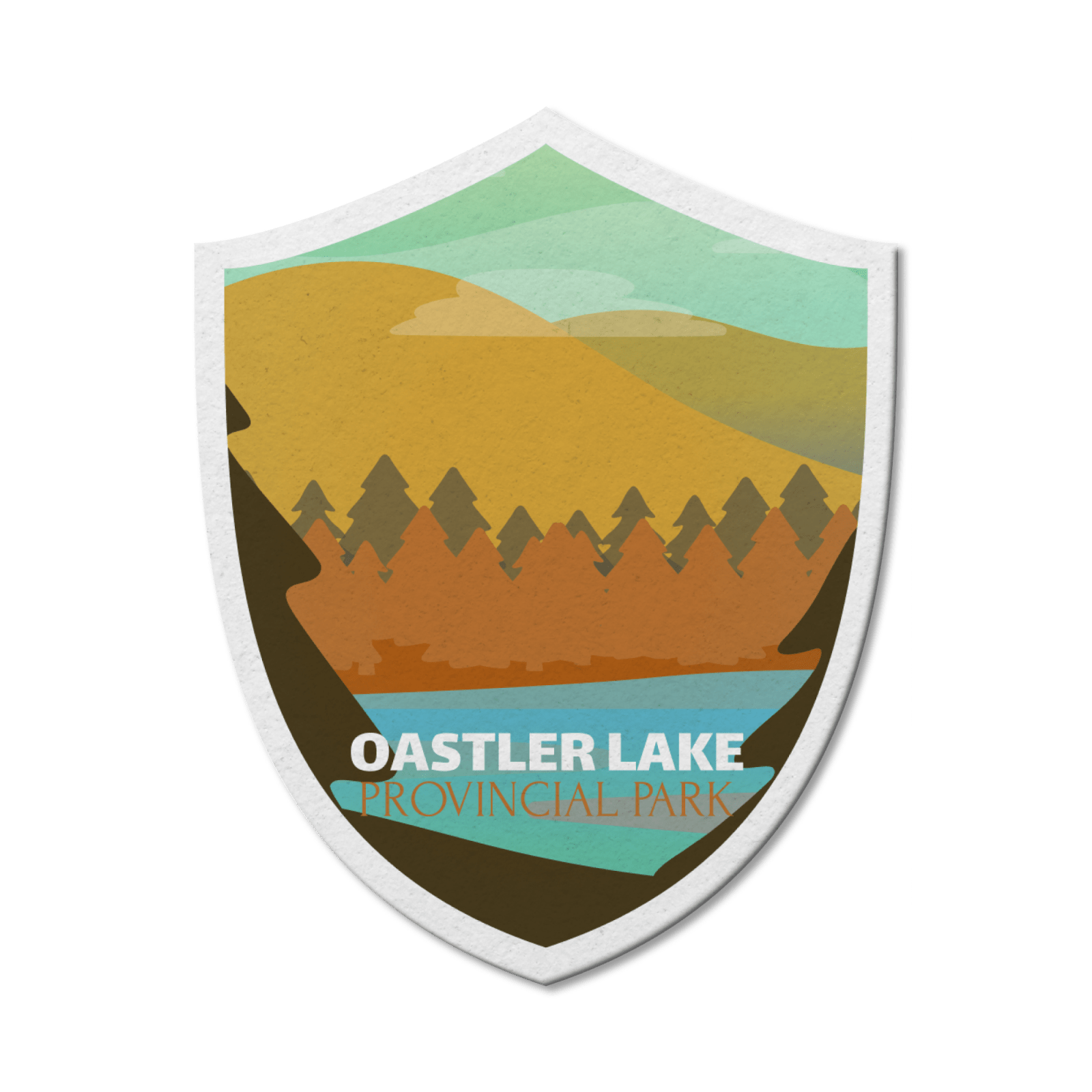 Oastler Lake Ontario Provincial Park Waterproof Vinyl Sticker