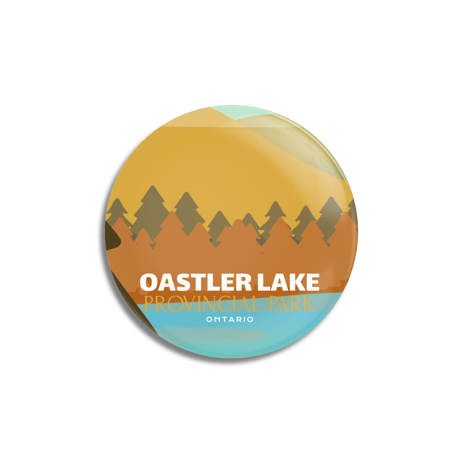 Oastler Lake Provincial Park of Ontario Pinback Button
