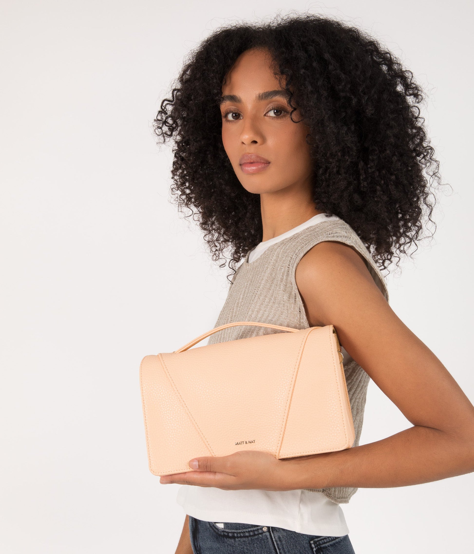 Sac bandoulière vegan RENEE - Pureté