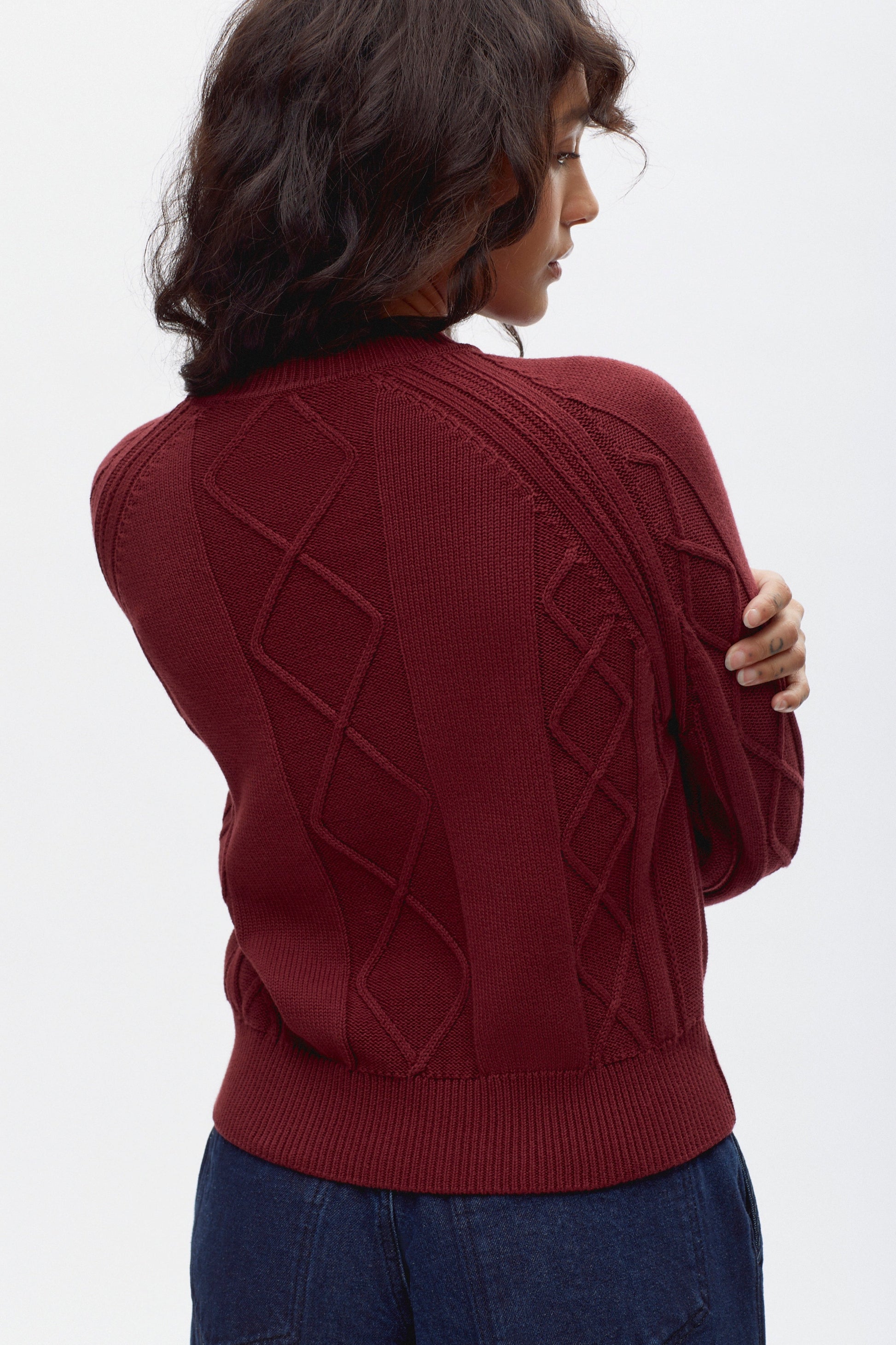 Pull torsadé Luxor pour femme