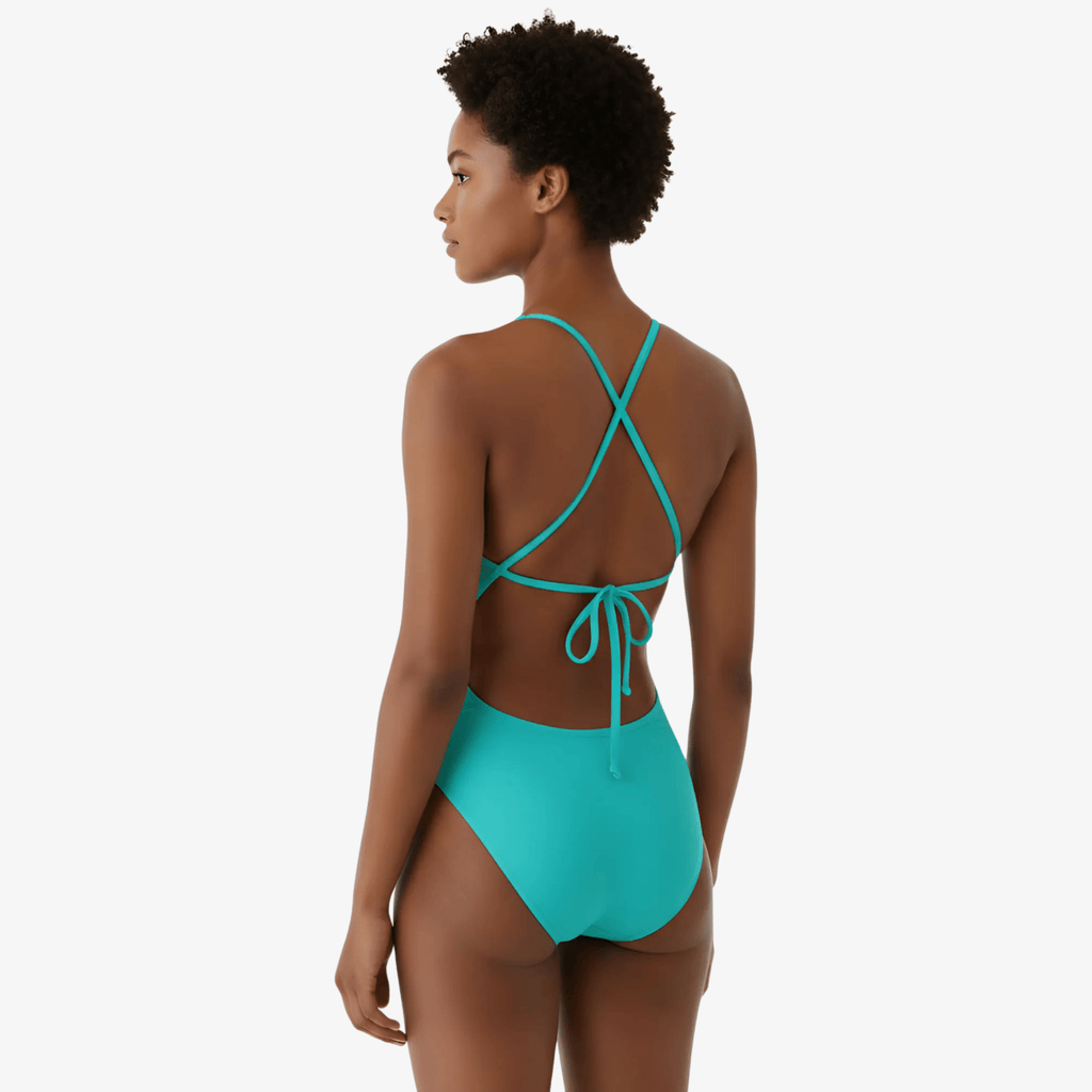 Maillot de bain une pièce Ocean Tie Back Training de Norca