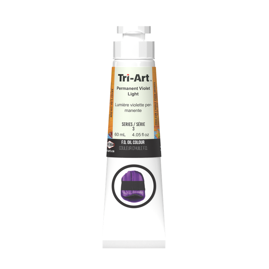 Tri-Art Oil Colours - Permanent Violet Light