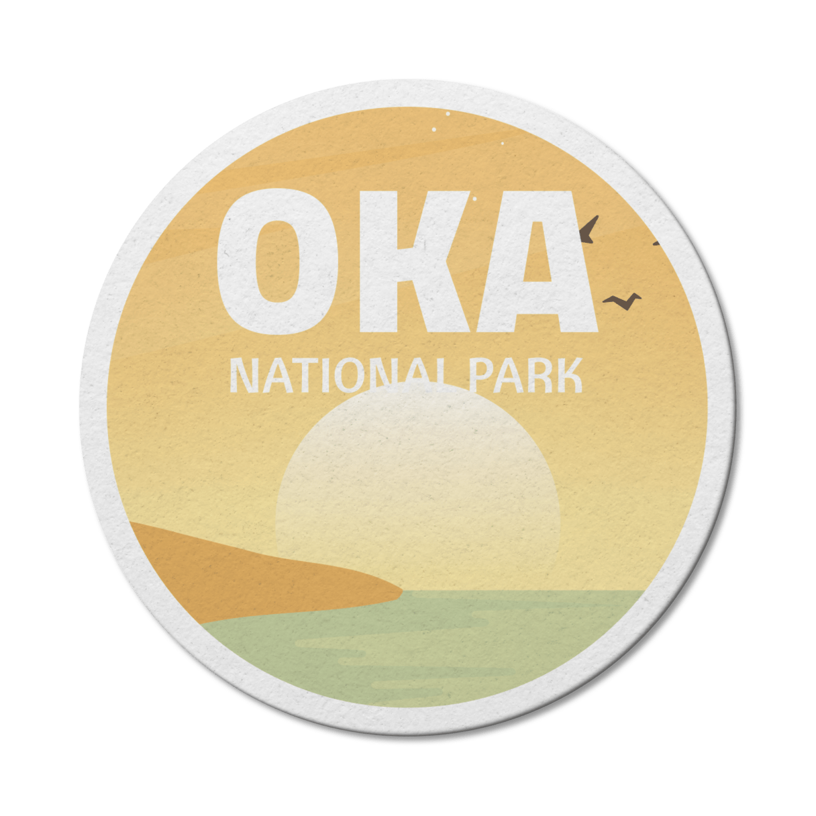 Oka Quebec National Park Waterproof Vinyl Sticker