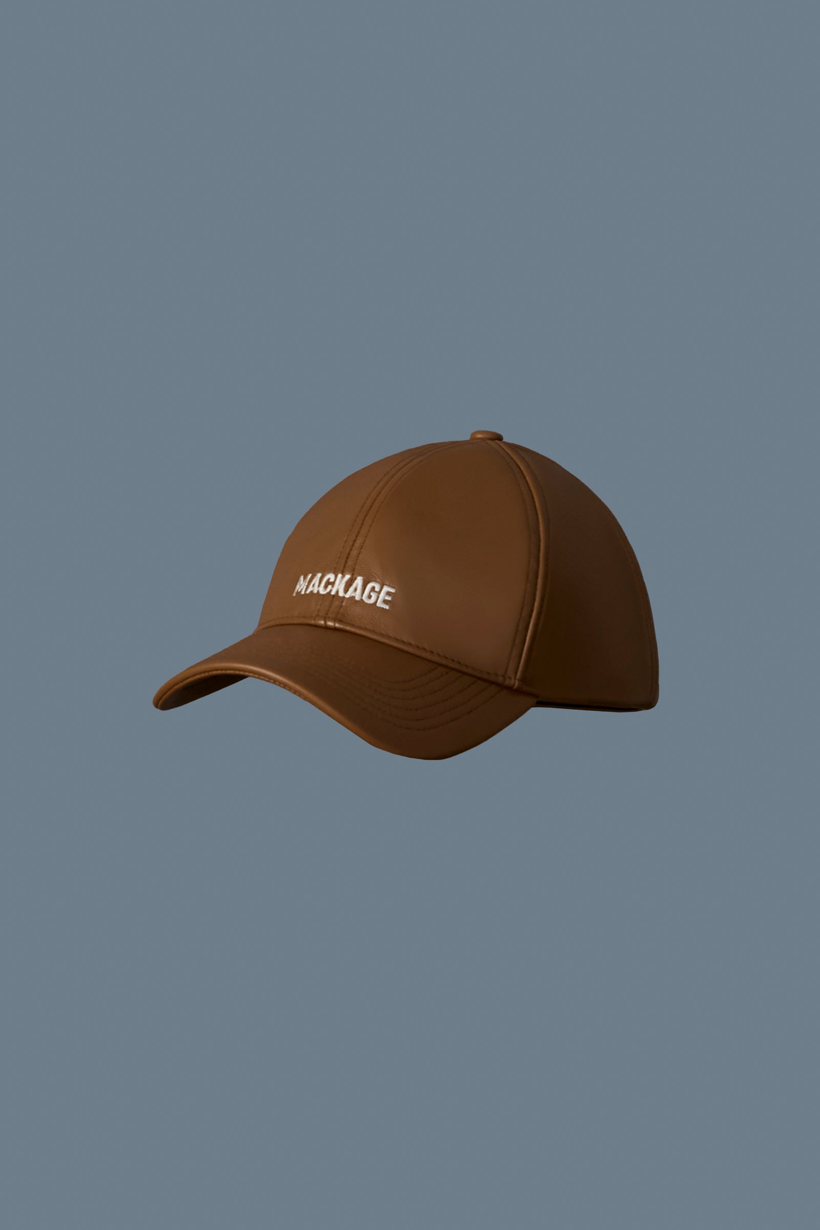 Casquette en cuir avec logo ANDERSON-L