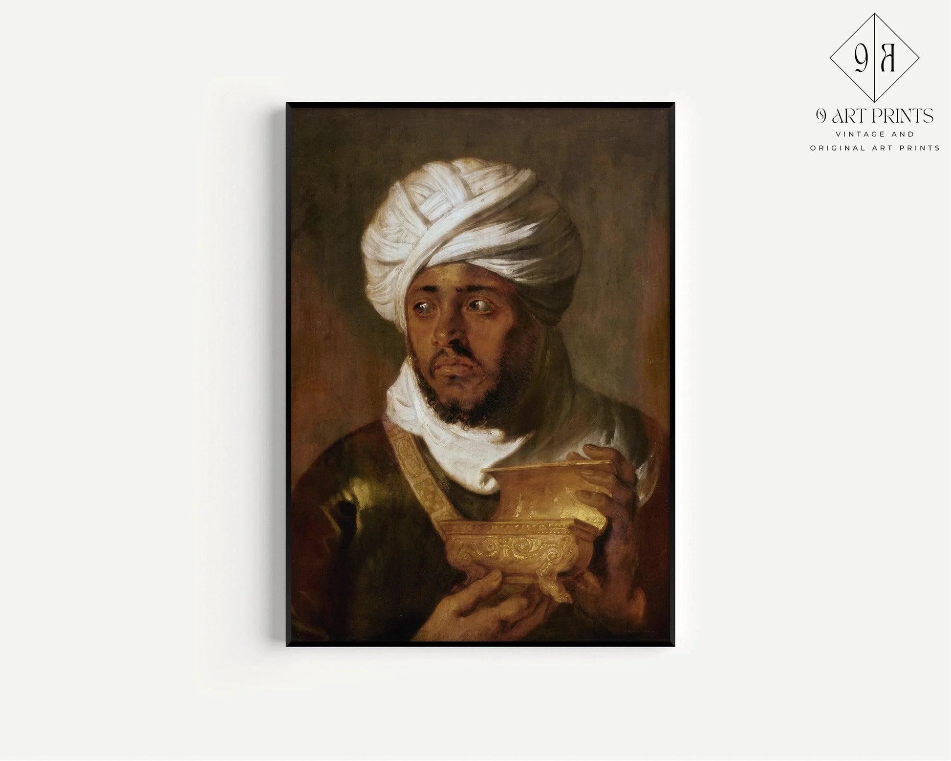 Estampes orientalistes : Chef maure et roi - Édouard Charlemont, Rubens