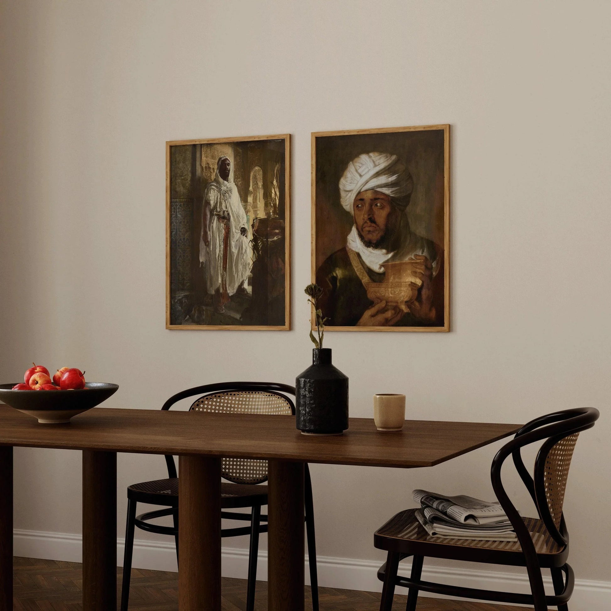 Estampes orientalistes : Chef maure et roi - Édouard Charlemont, Rubens