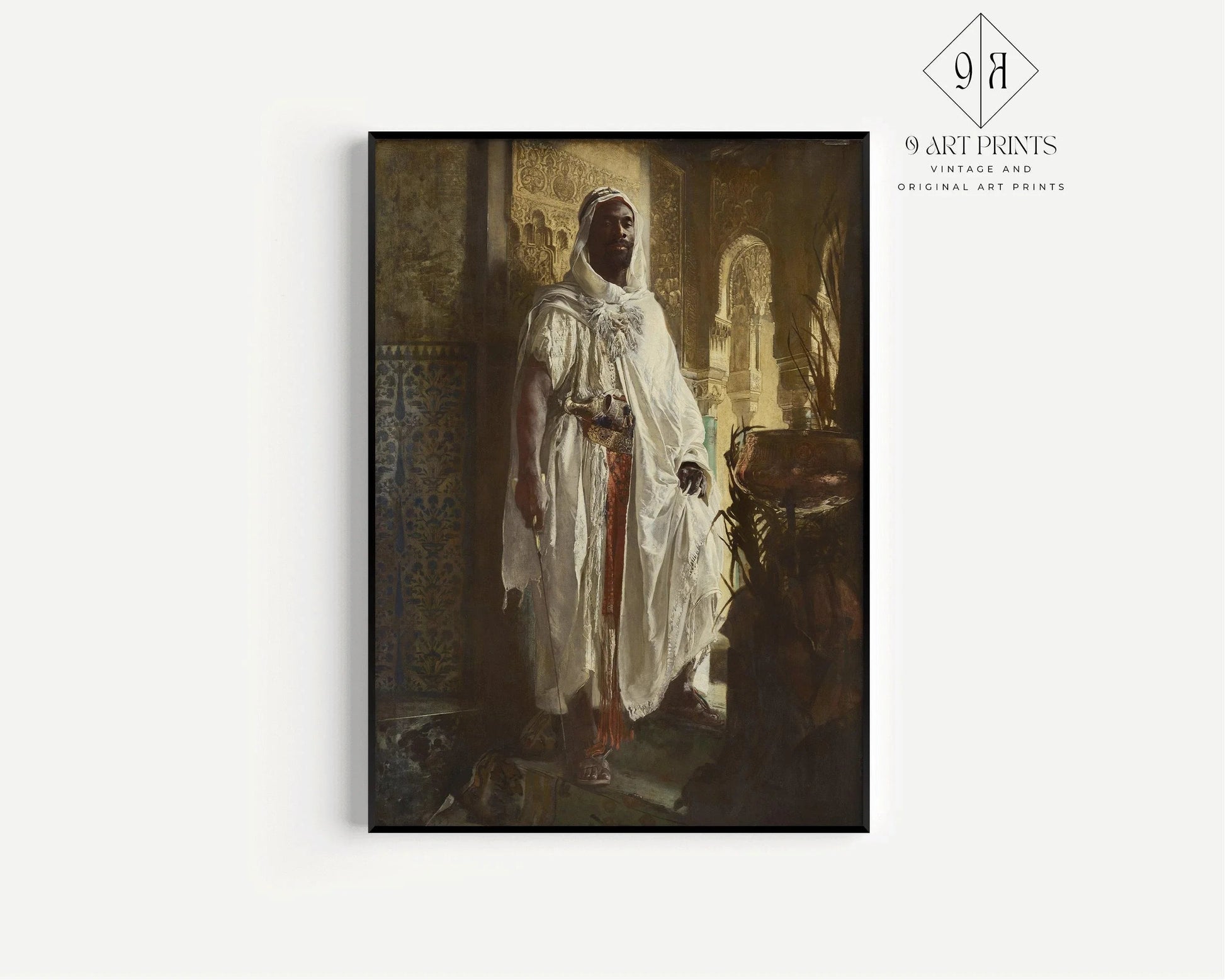 Estampes orientalistes : Chef maure et roi - Édouard Charlemont, Rubens