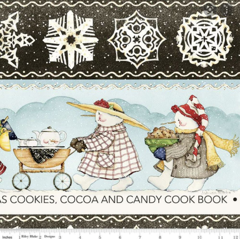 Snow Sweet par Janet Wecker Frisch - Impression avec bordure