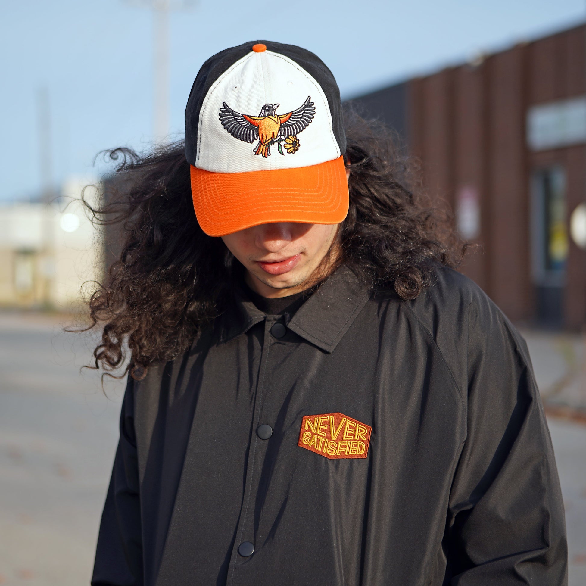 Oriole Two-Tone Dad Hat