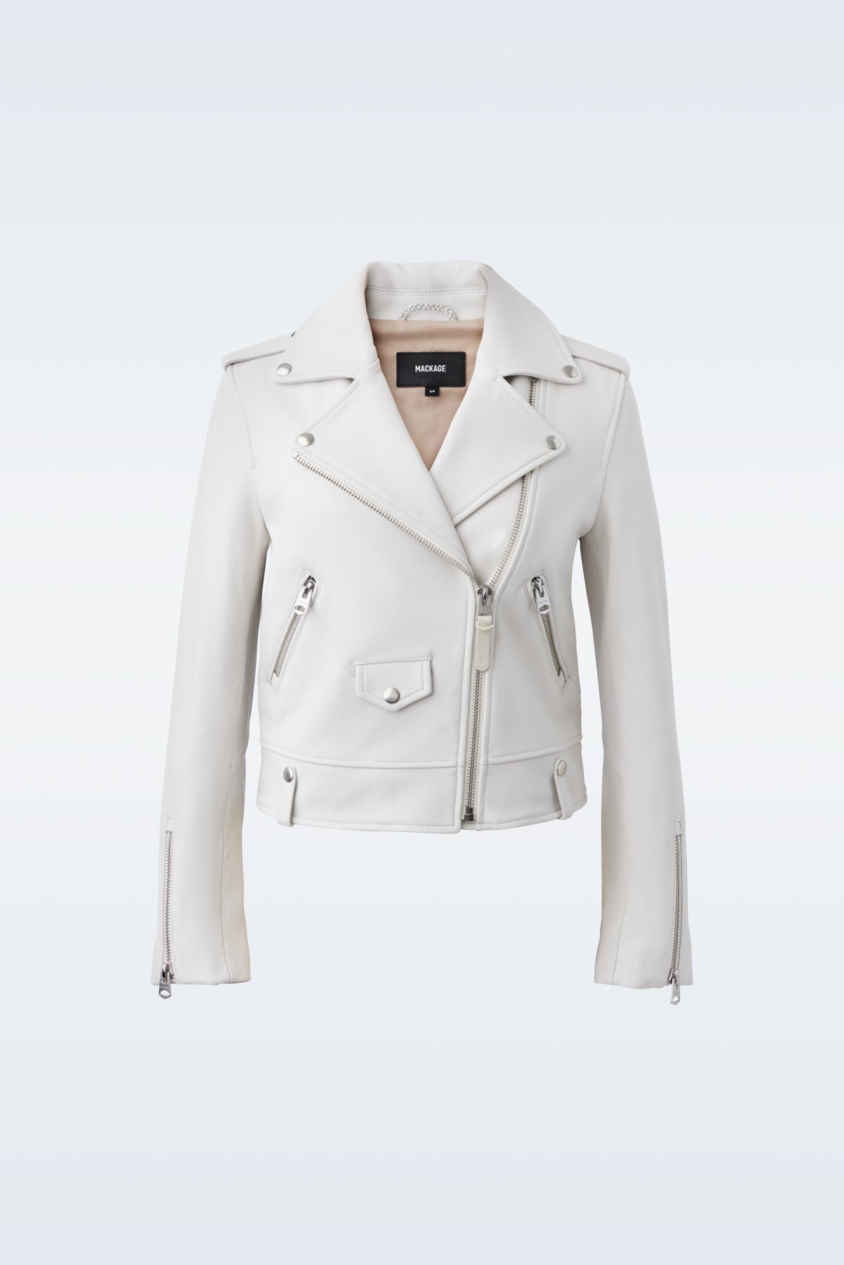 Veste de motard en cuir BAYA (R)